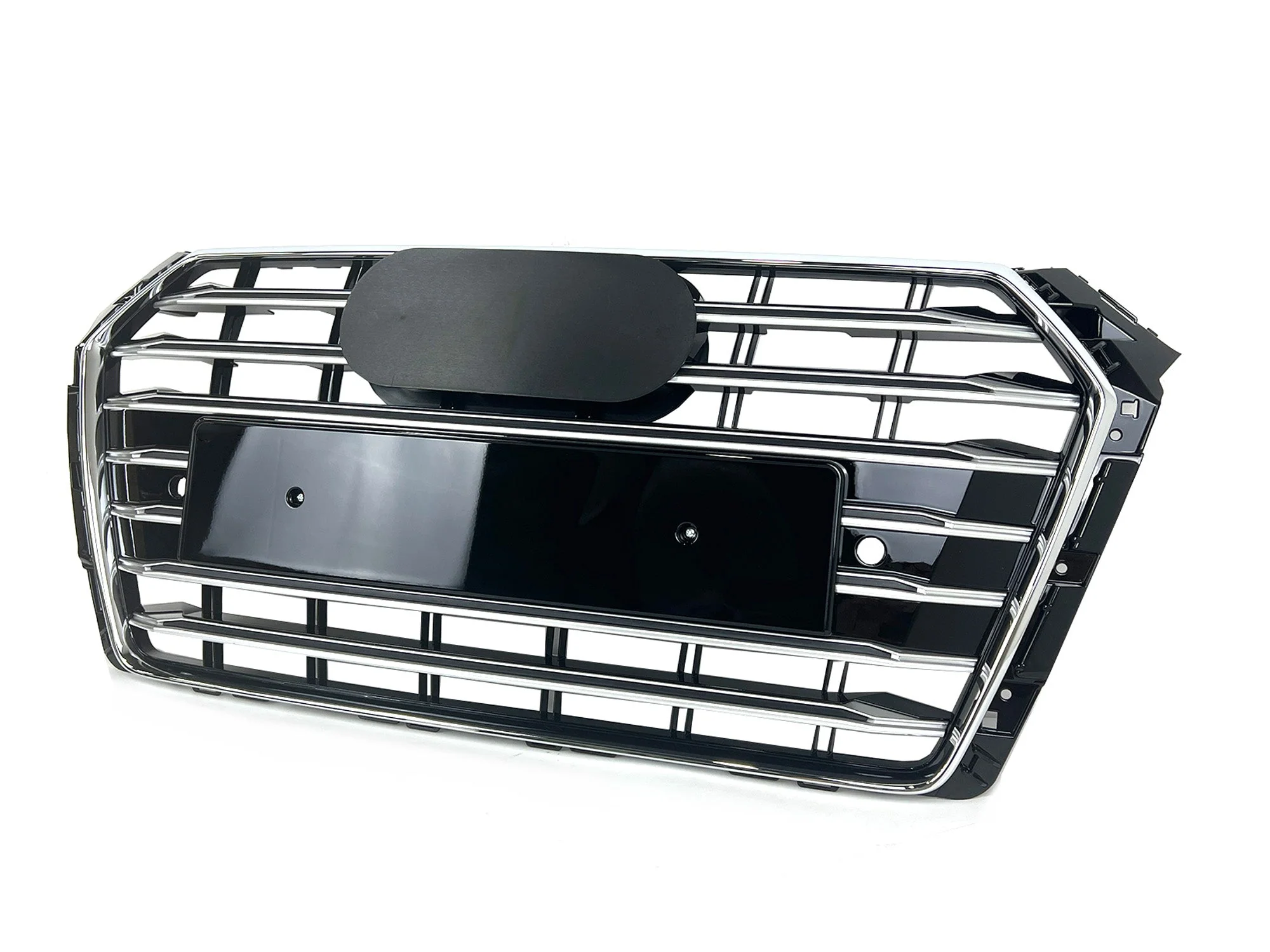 Chrome Front Bumper Grille Radiator S4 Style for Audi A4 B9 S4 2017-2019 - Image 5