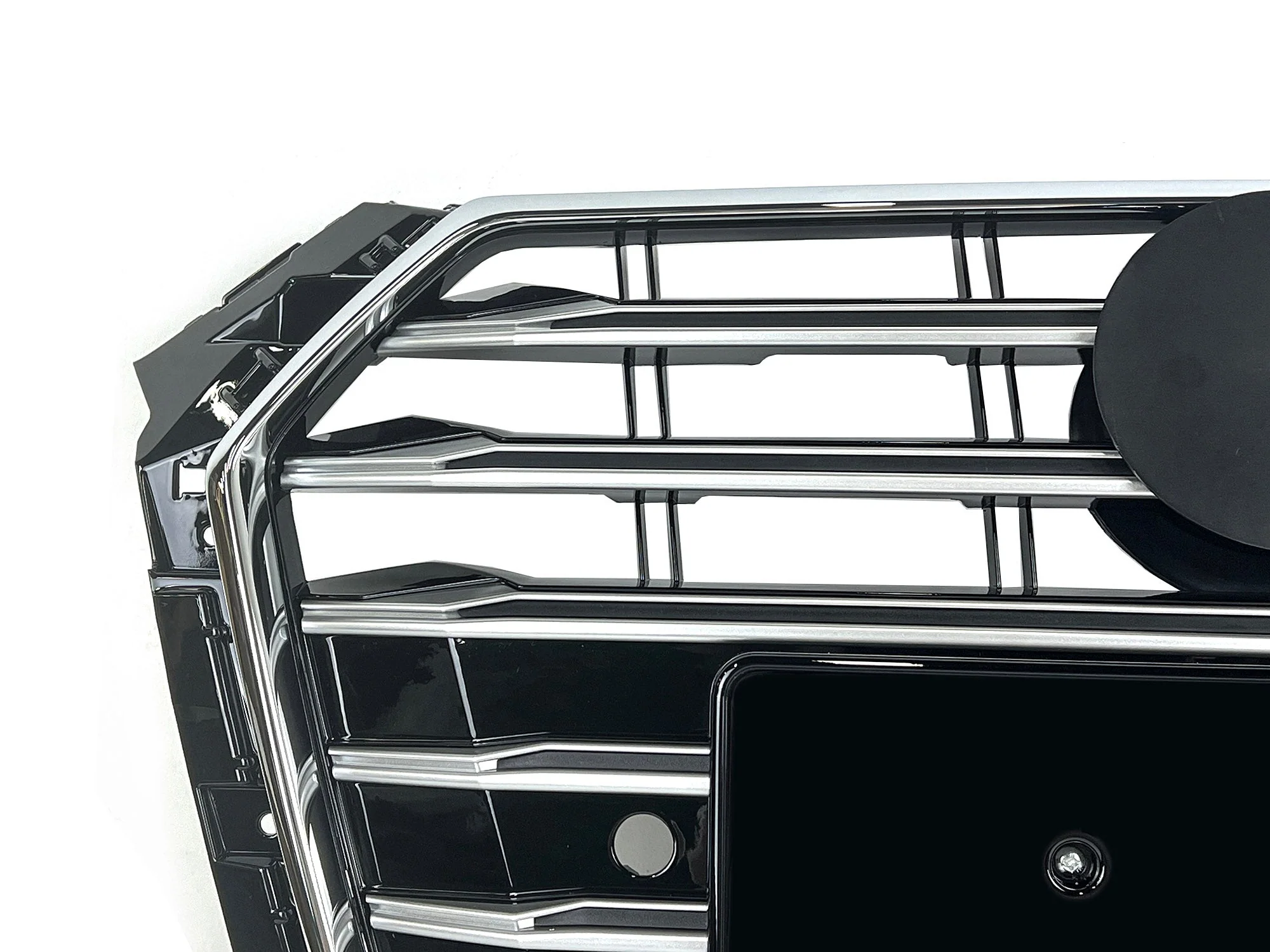 Chrome Front Bumper Grille Radiator S4 Style for Audi A4 B9 S4 2017-2019 - Image 7
