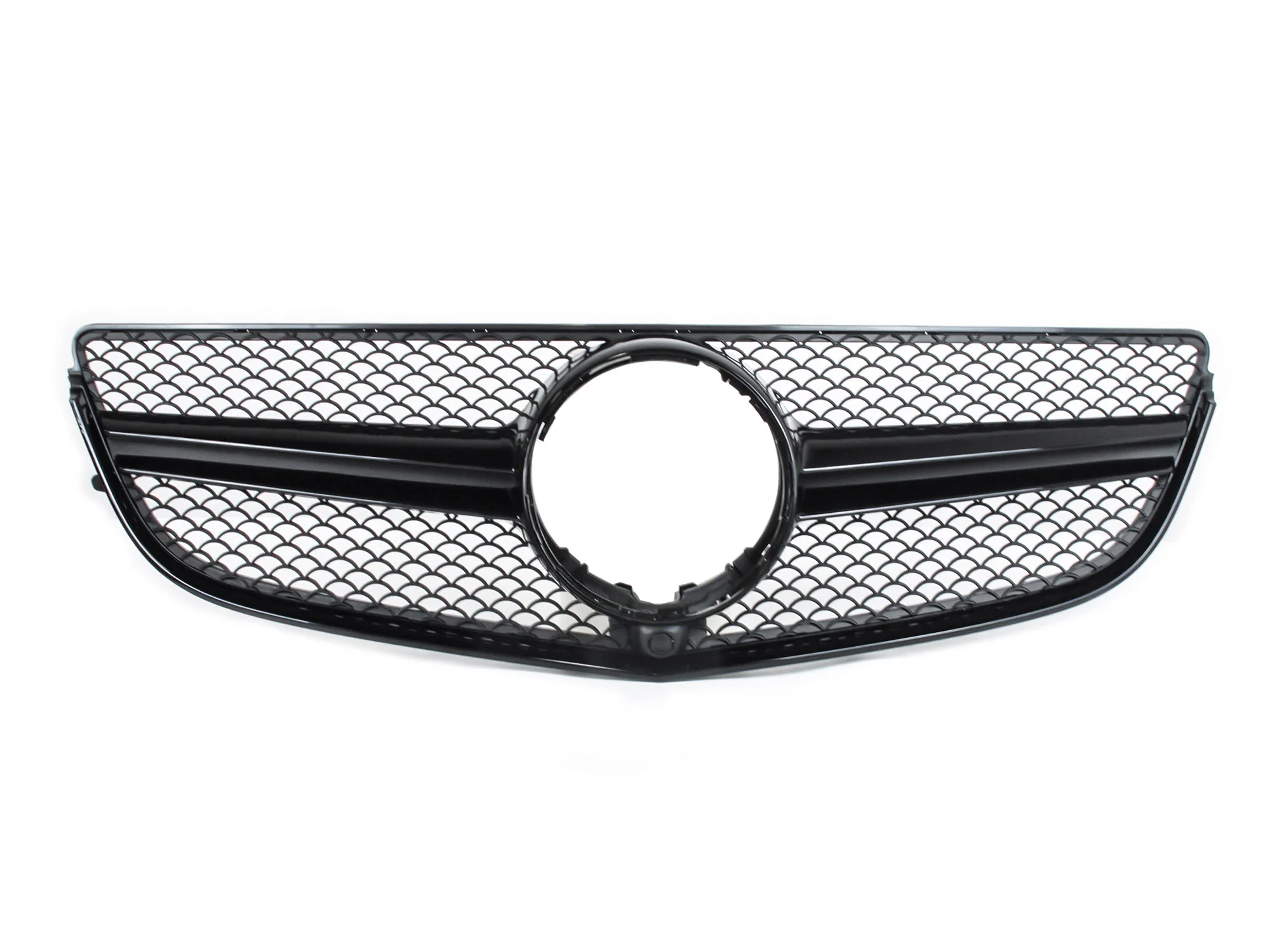 Black Front Mesh Grill fit for Mercedes C207 A207 Coupe 2014-2017 fg287 - Image 6