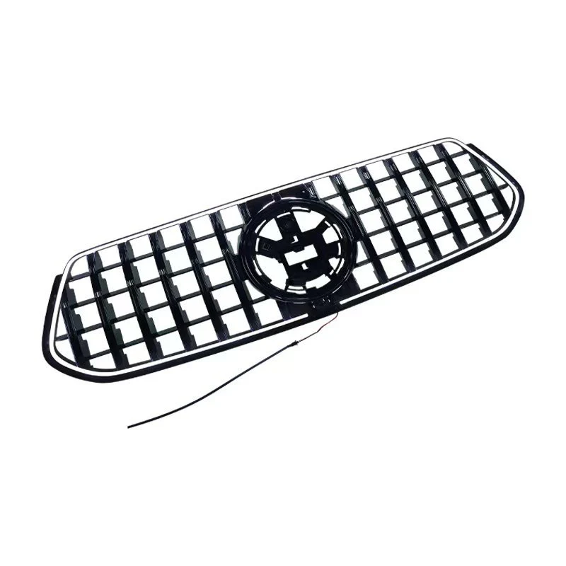Black GT Front Bumper Grille LED Luminous Grill For Mercedes Benz GLE-Class W167 2020-2023 - Image 3