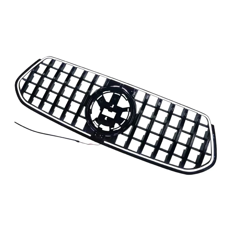 Black GT Front Bumper Grille LED Luminous Grill For Mercedes Benz GLE-Class W167 2020-2023 - Image 5