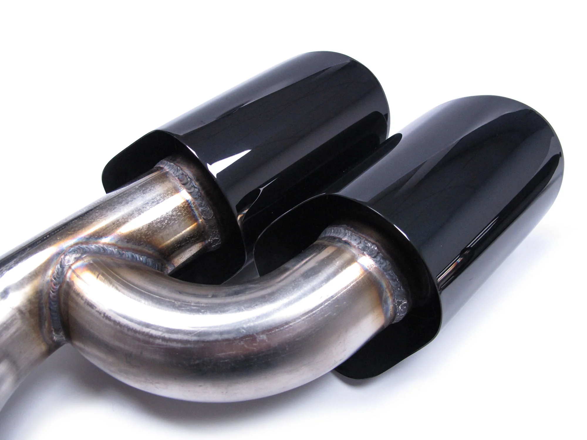 Black Exhaust Tips Sport Tailpipe (Long) for Porsche Cayenne 958.2 V6 V8 2015-2018 et105 - Image 10
