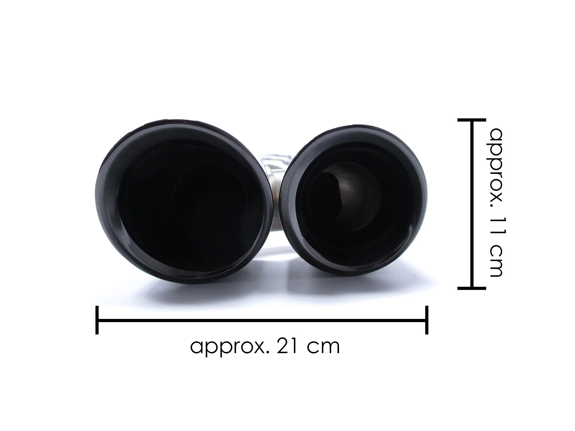 Black Exhaust Tips Sport Tailpipe (Long) for Porsche Cayenne 958.2 V6 V8 2015-2018 et105 - Image 14
