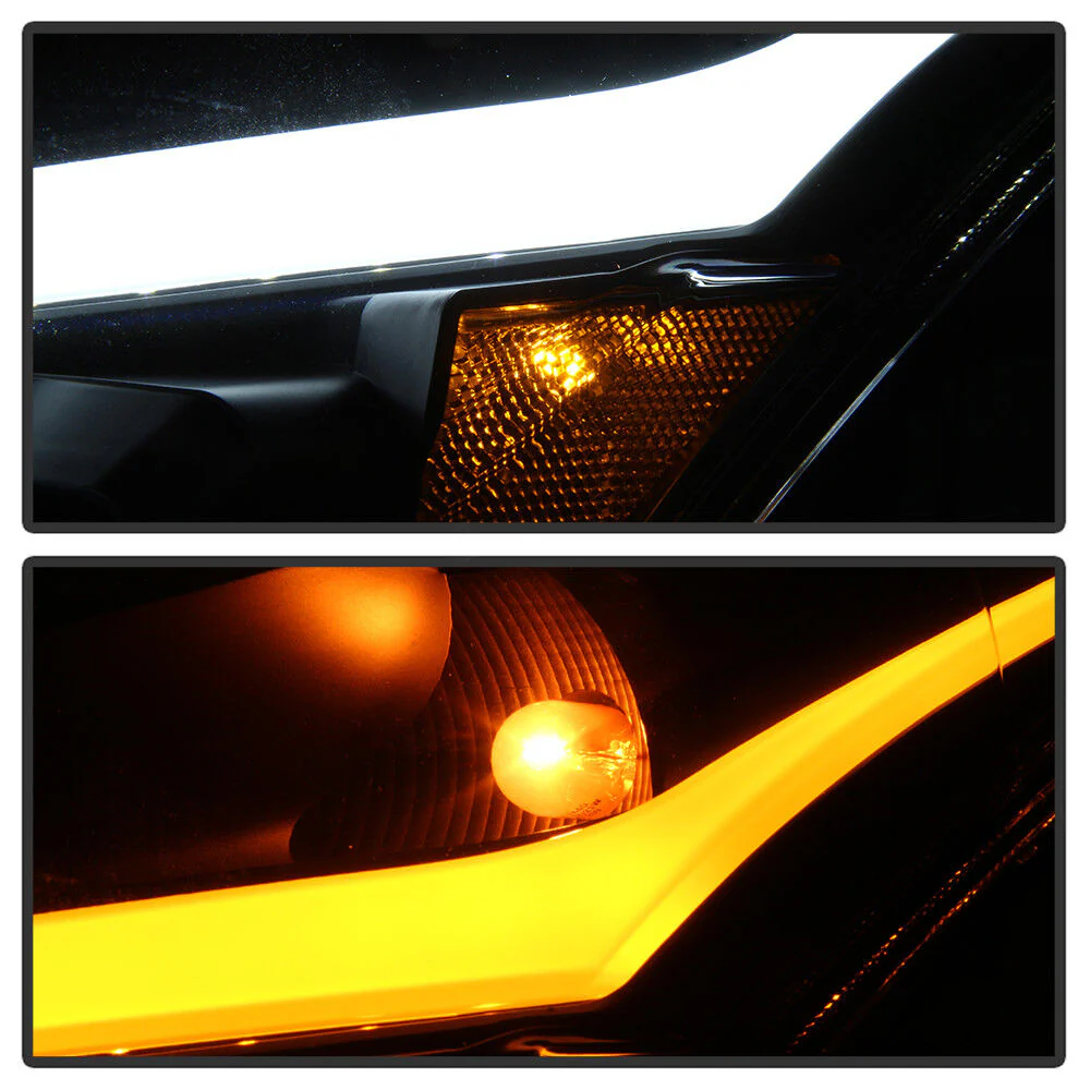 Black Headlights w/ LED Sequential Signal Switchback DRL For 2010-2013 Infiniti G37 G25 Q40 Sedan - Image 10