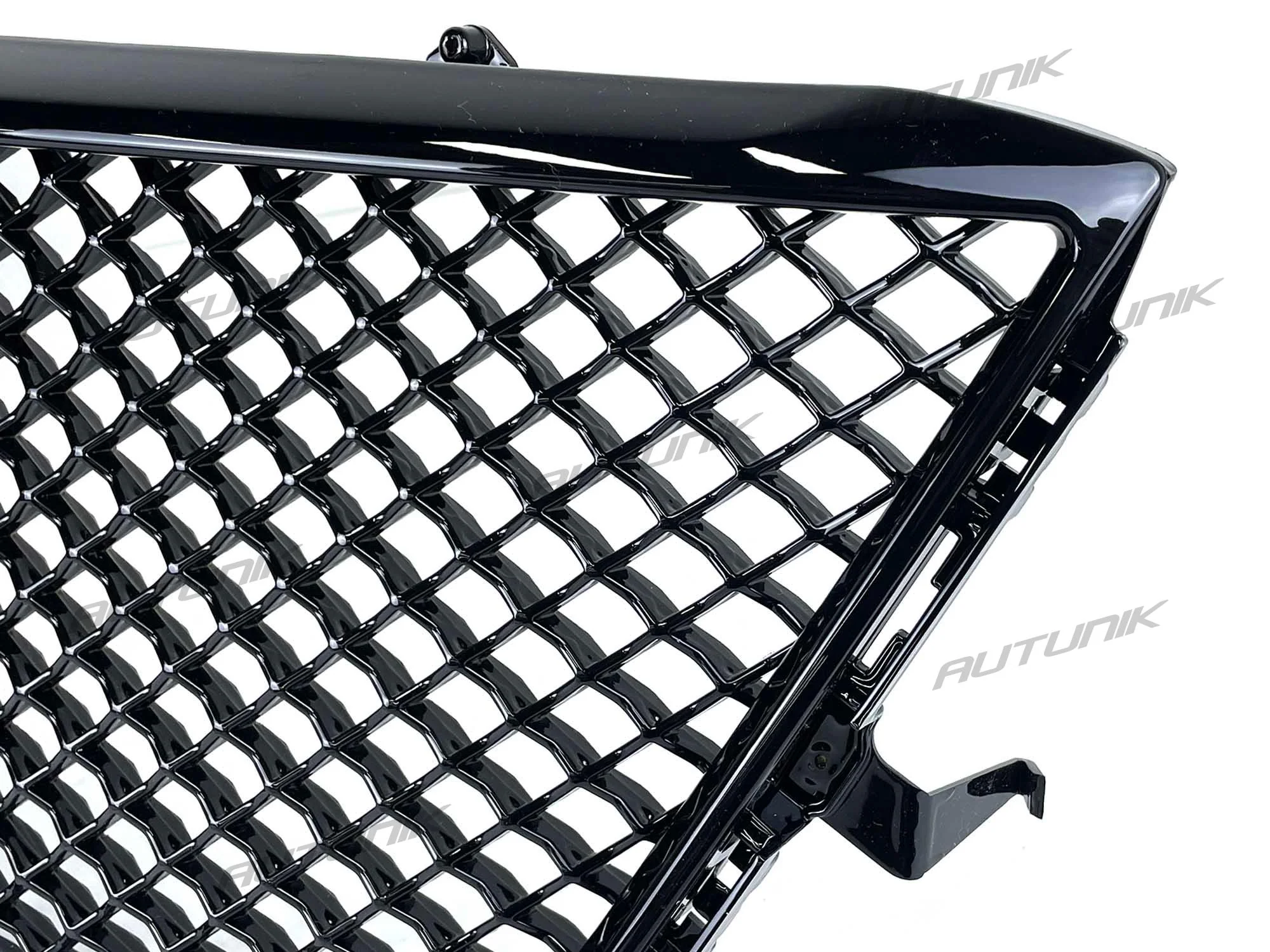 Black Honeycomb Front Mesh Grill for Cadillac CT6 2019-2022 ( with Frame) No Camera Hole - Image 10
