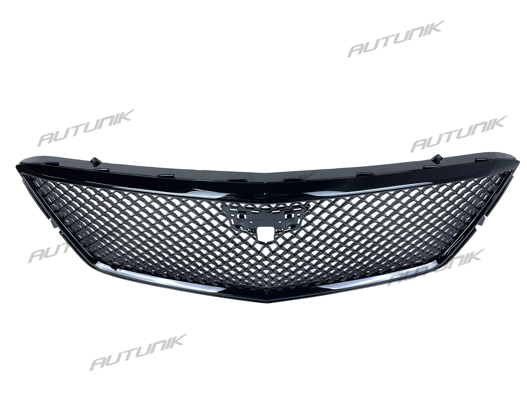 Black Honeycomb Front Mesh Grill for Cadillac CT6 2019-2022 ( with Frame) No Camera Hole - Image 8