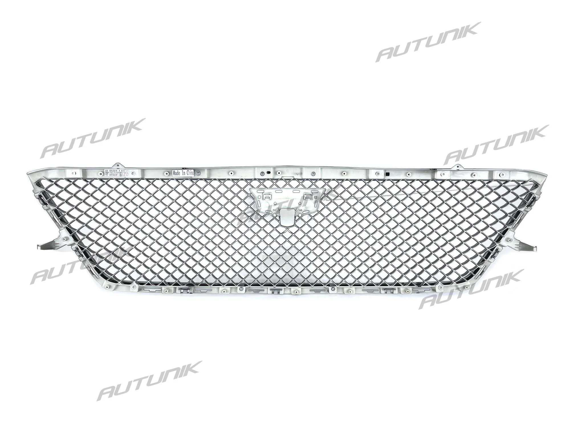 Black Honeycomb Front Mesh Grill for Cadillac CT6 2019-2022 ( with Frame) No Camera Hole - Image 9