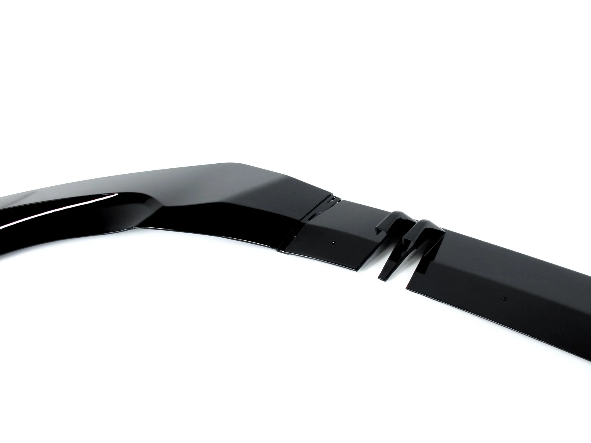 Glossy Black Front Bumper Lip for AUDI A5 B9 S-line F5 2021-2023 - Image 10