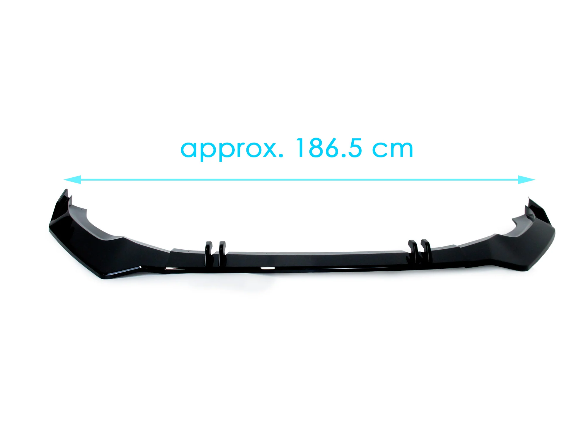 Glossy Black Front Bumper Lip for AUDI A5 B9 S-line F5 2021-2023 - Image 13