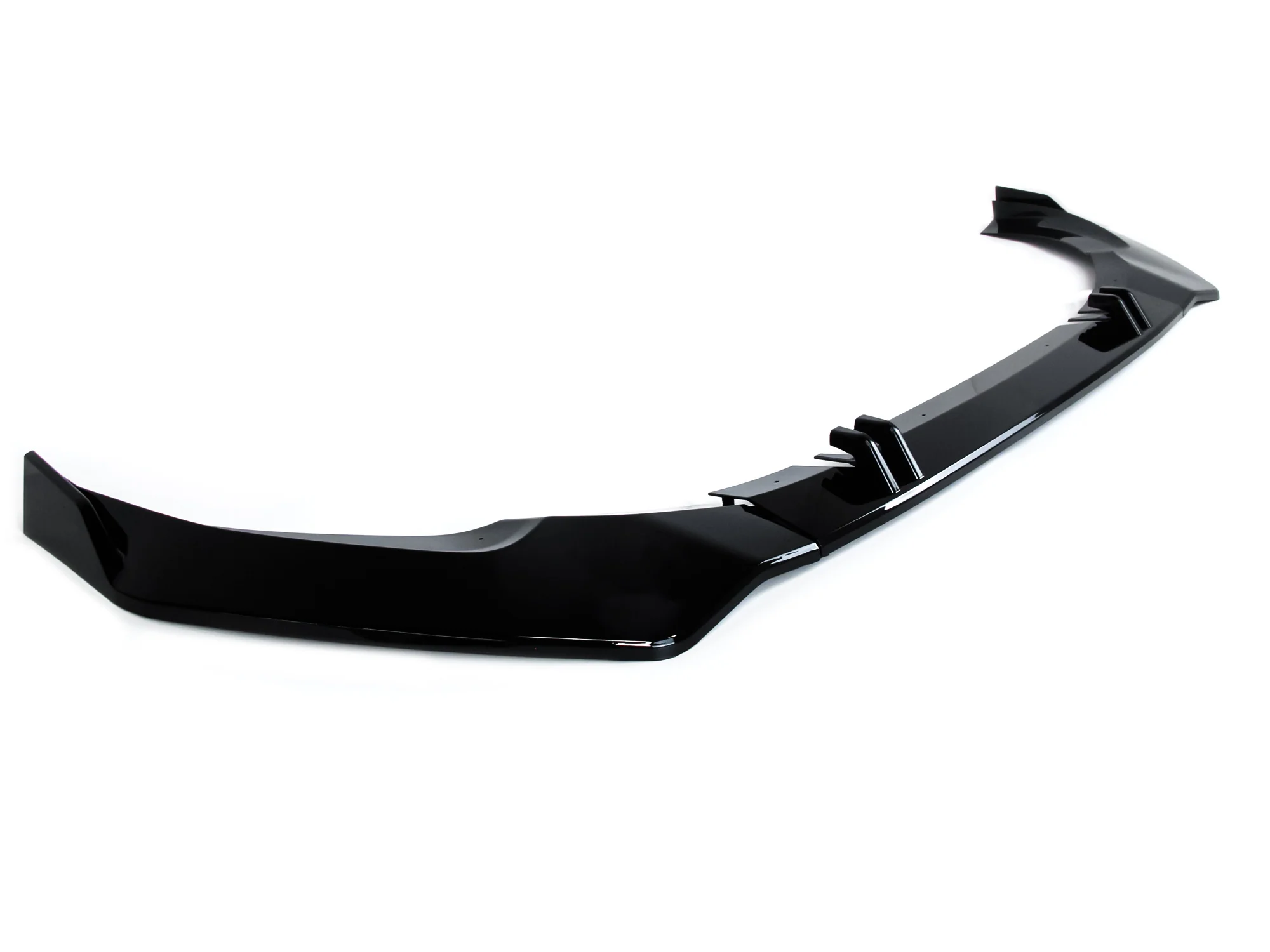 Glossy Black Front Bumper Lip for AUDI A5 B9 S-line F5 2021-2023 - Image 7
