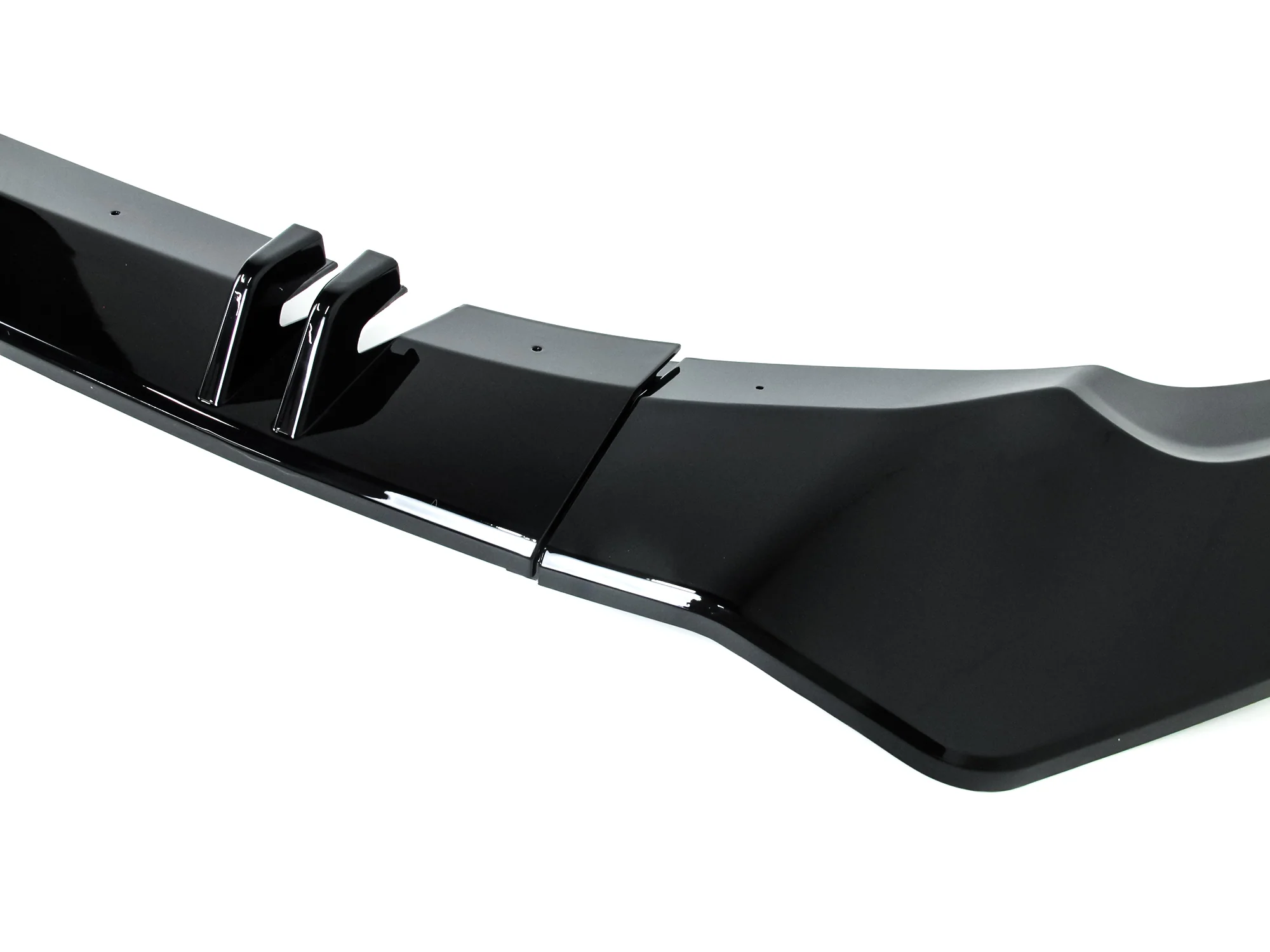 Glossy Black Front Bumper Lip for AUDI A5 B9 S-line F5 2021-2023 - Image 8