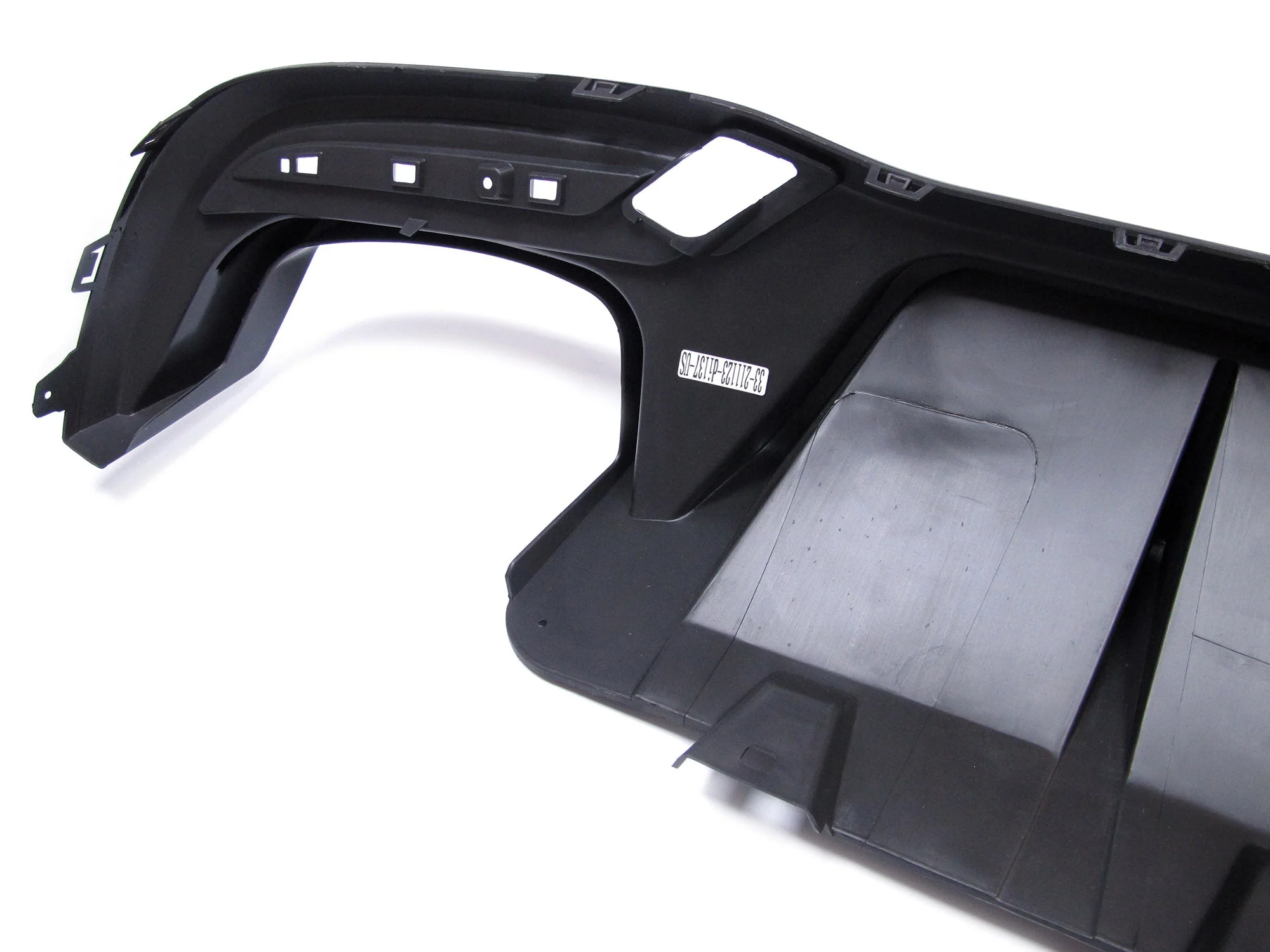Gloss Black Rear Diffuser Exhaust Tailpipe for Mercedes W166 X166 GLE 350 AMG 2015-2018 - Image 10
