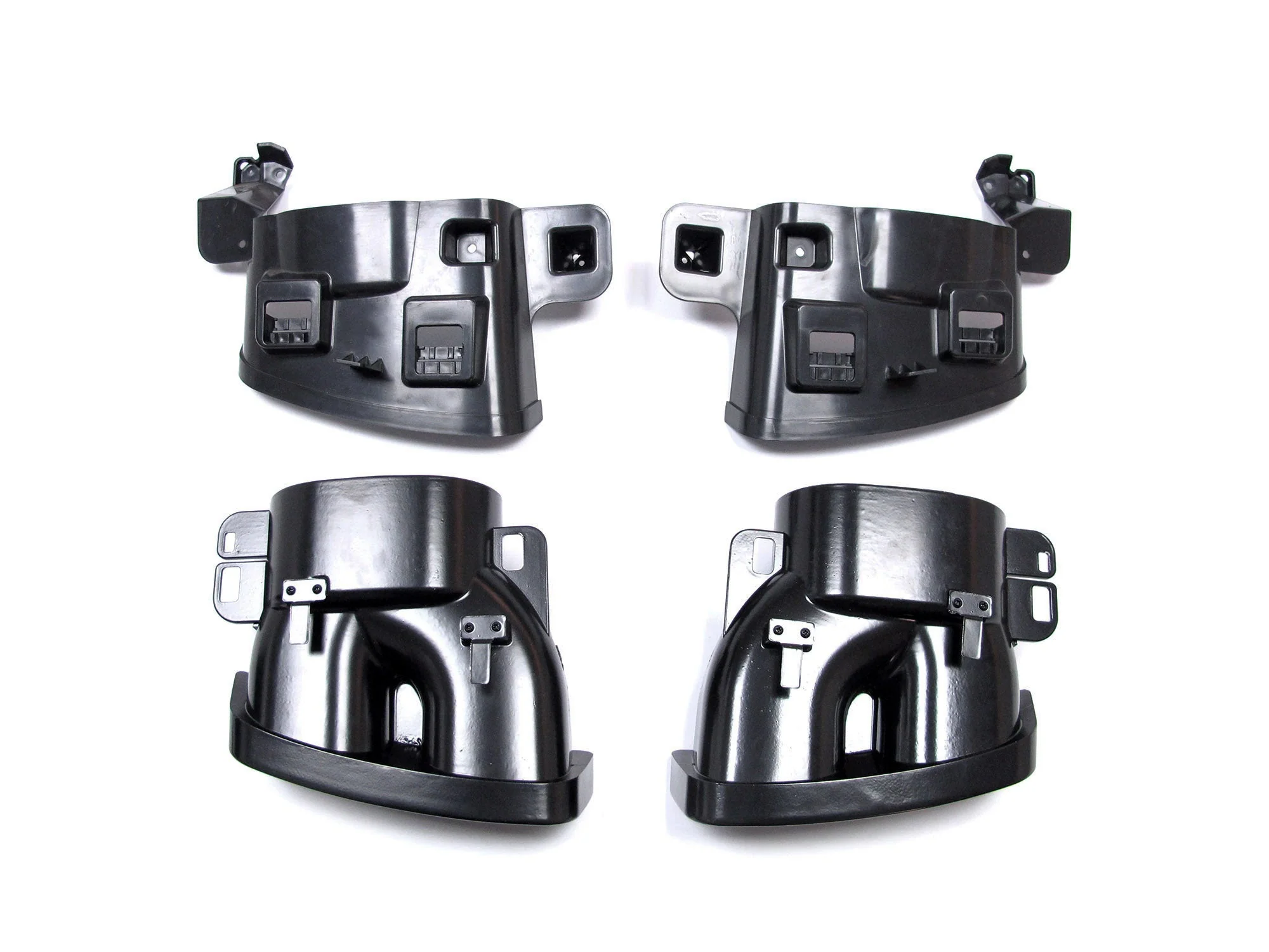 Gloss Black Rear Diffuser Exhaust Tailpipe for Mercedes W166 X166 GLE 350 AMG 2015-2018 - Image 12