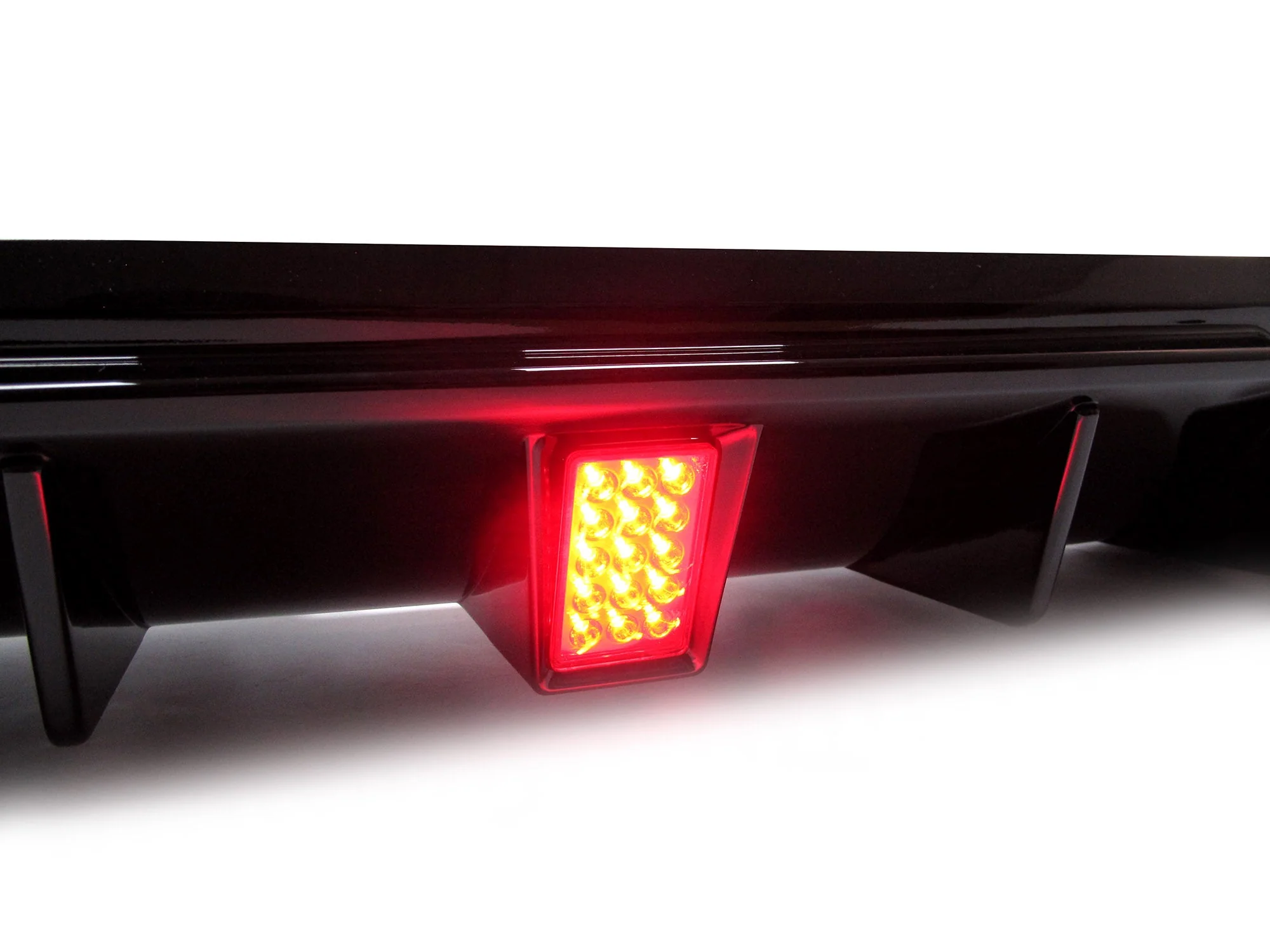 Gloss Black Rear Diffuser Exhaust Tailpipe for Mercedes W166 X166 GLE 350 AMG 2015-2018 - Image 7