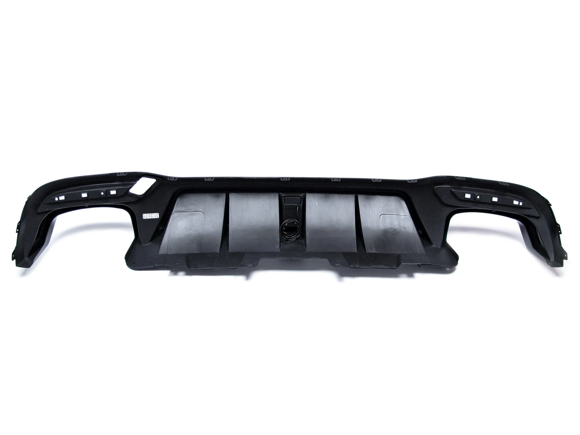 Gloss Black Rear Diffuser Exhaust Tailpipe for Mercedes W166 X166 GLE 350 AMG 2015-2018 - Image 9