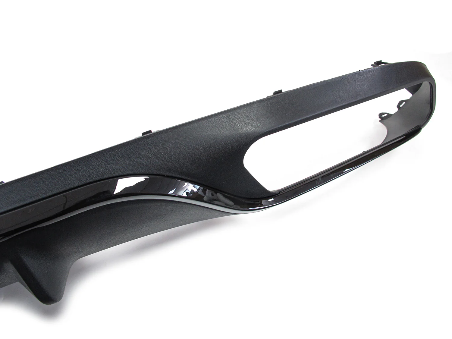Black Rear Diffuser Chrome Exhaust Tips for Mercedes W213 Non-AMG 2017-2020 di35 - Image 8