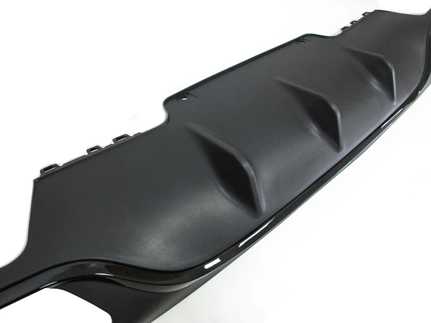 Black Rear Diffuser Chrome Exhaust Tips for Mercedes W213 Non-AMG 2017-2020 di35 - Image 9
