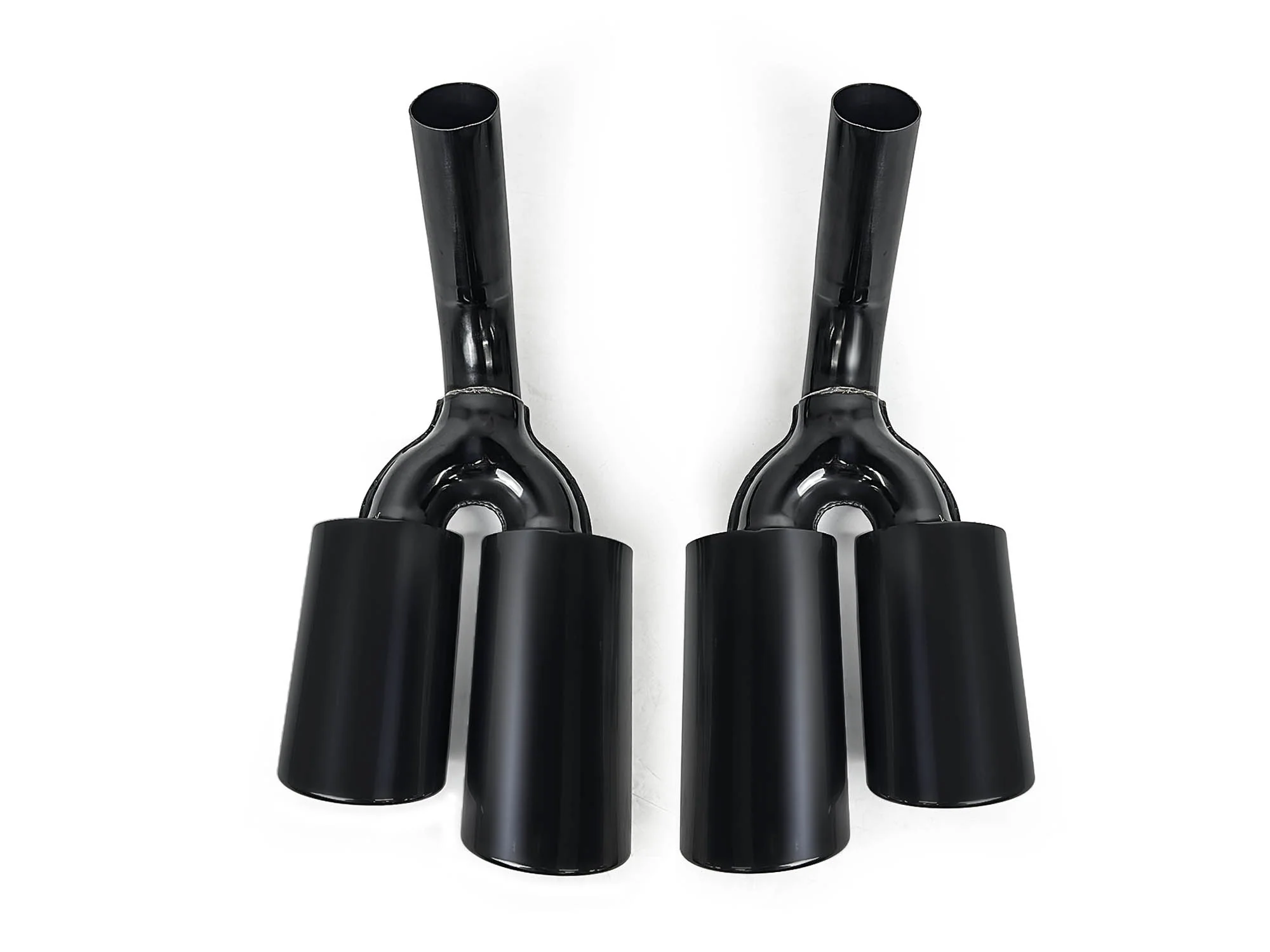 G63 AMG Style Exhaust Tip Gloss Black Fits Mercedes G-Wagon G350 G500 W463 1990-2018 - Image 4