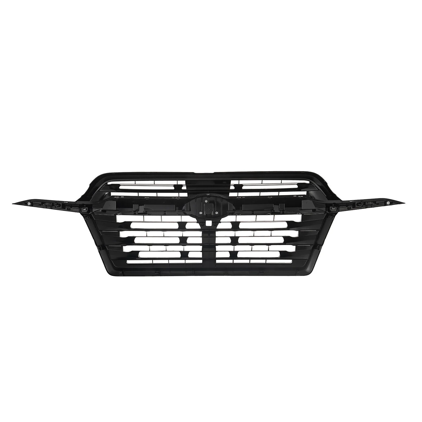 Black With Chrome Trim Front Upper Grille For 2023 2024 Subaru Ascent - Image 10