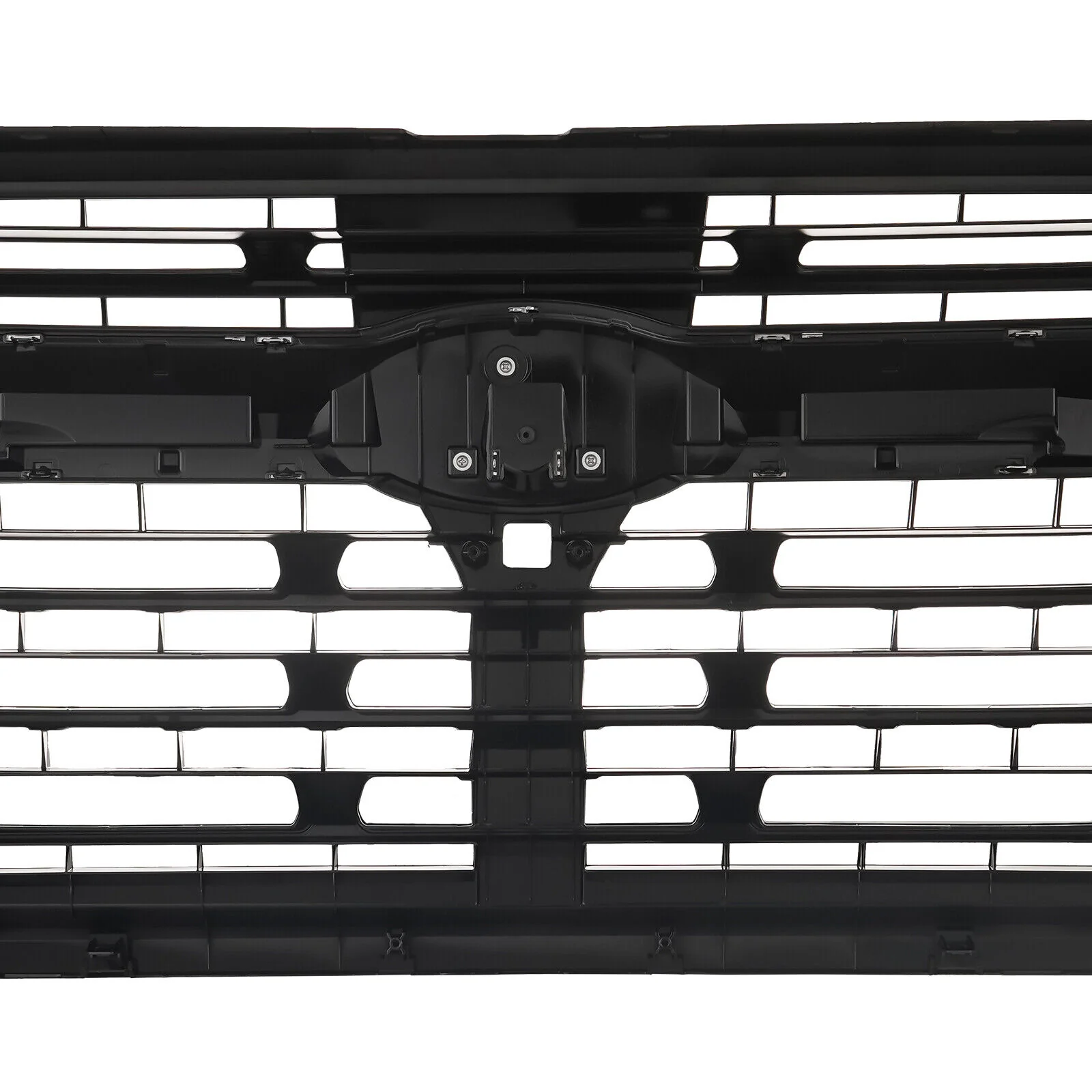 Black With Chrome Trim Front Upper Grille For 2023 2024 Subaru Ascent - Image 5