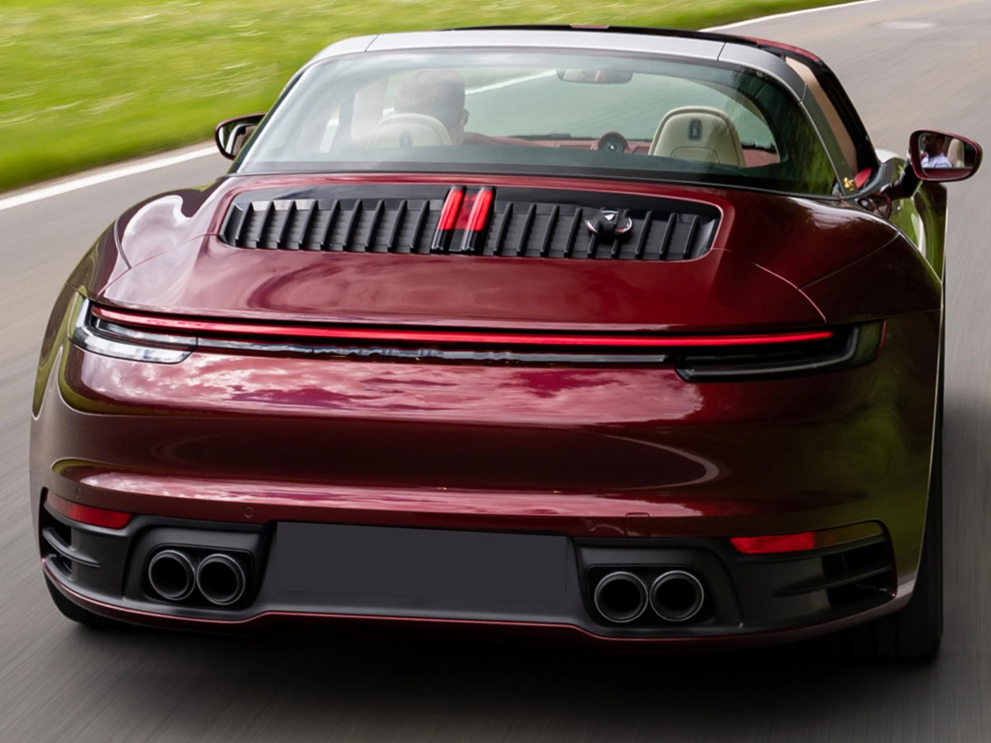 Chrome Exhaust Tips for Porsche 911 992 Non-PSE | Carrera 2019+ - Image 4