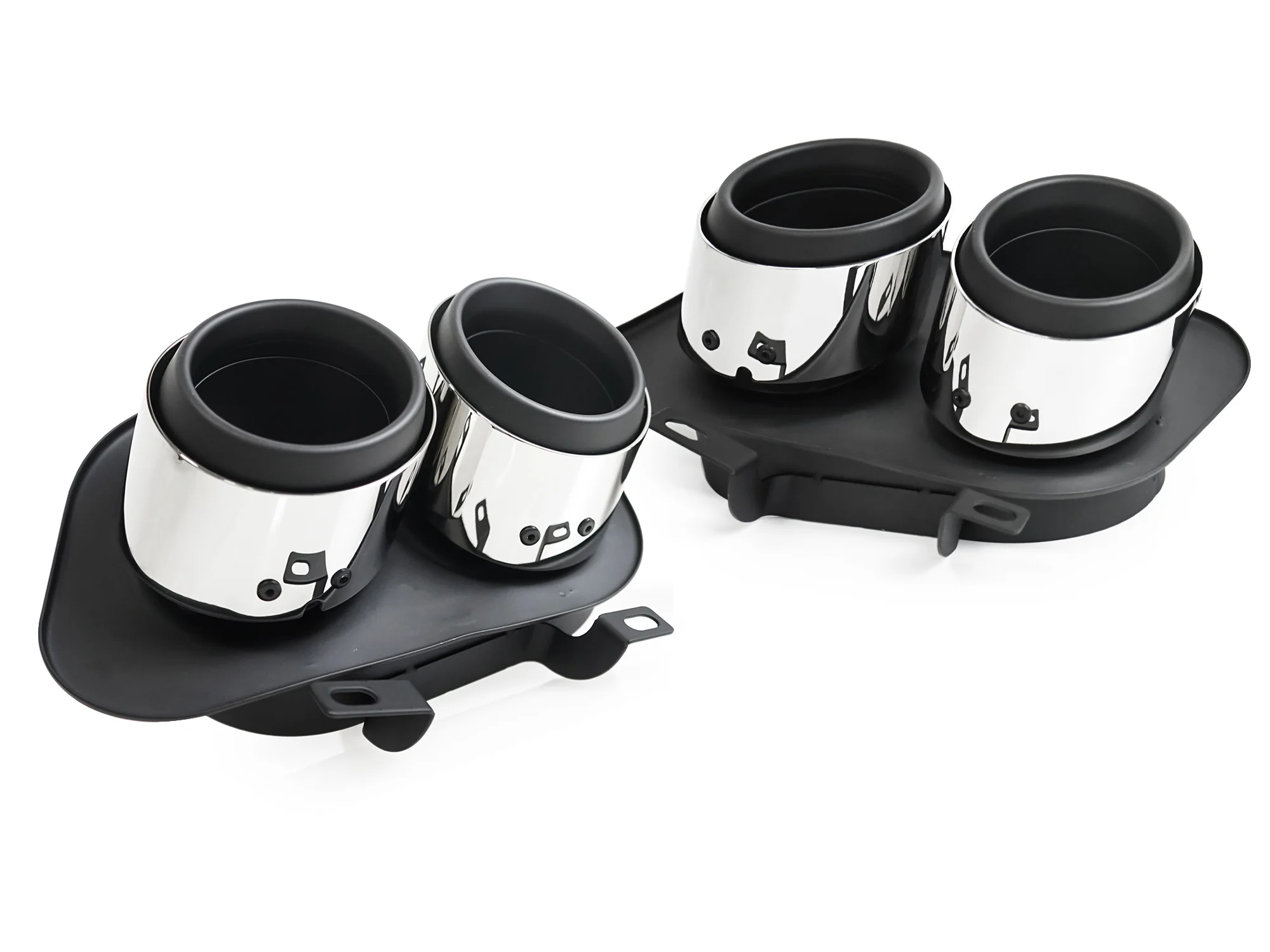 Chrome Exhaust Tips for Porsche 911 992 Non-PSE | Carrera 2019+ - Image 8