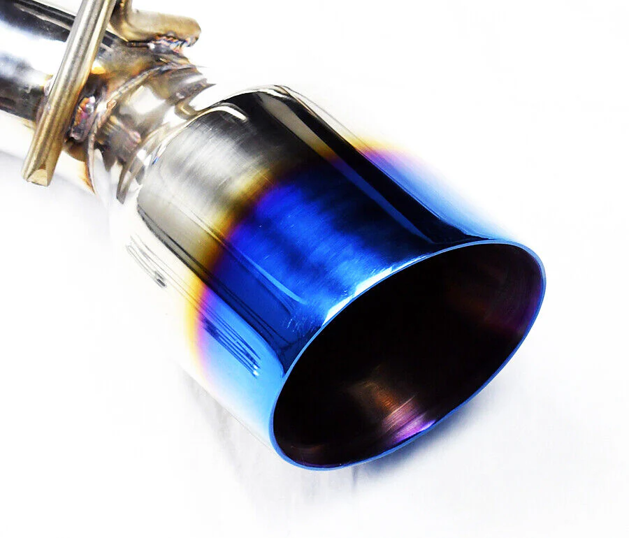 Burn Stainless Resonated Axle Back Muffler Exhaust for Nissan 370Z 2009-2021 - Image 2