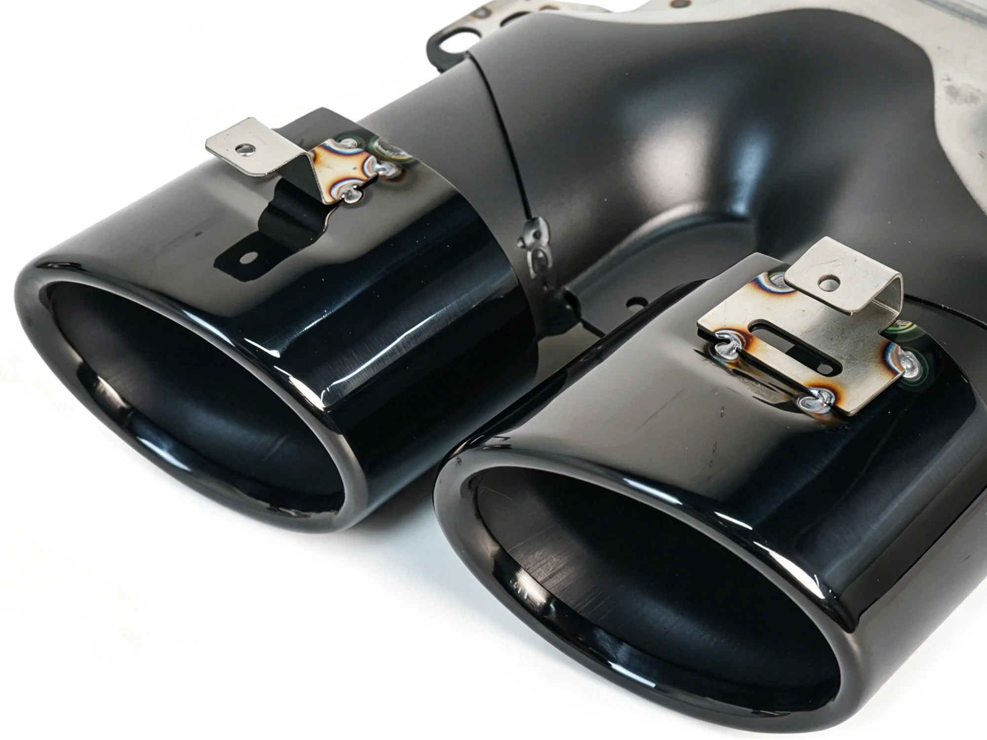 C43 Style Rear Diffuser Lip W/ Black Tips For Mercedes Benz C-Class W205 C200 C250 C300 Non AMG 2015-2021 - Image 12