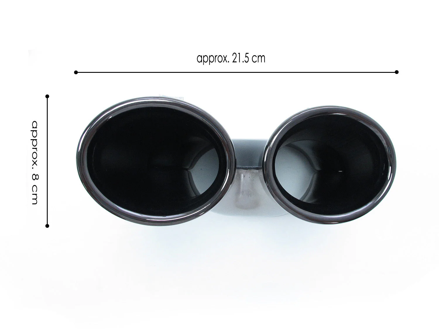 Gloss Black Rear Diffuser + Black Exhaust Tips For Mercedes W205 C250 C300 C450 C43 AMG Sedan 2015-2021 - Image 13