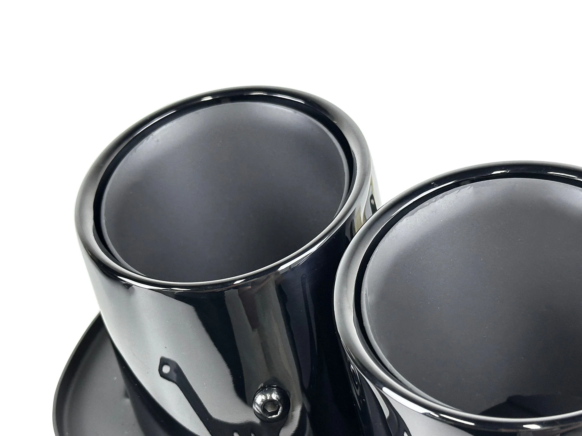 Gloss Black Dual Exhaust Tips For Porsche 911 992 Carrera S 4S 2020-2025 - Image 9