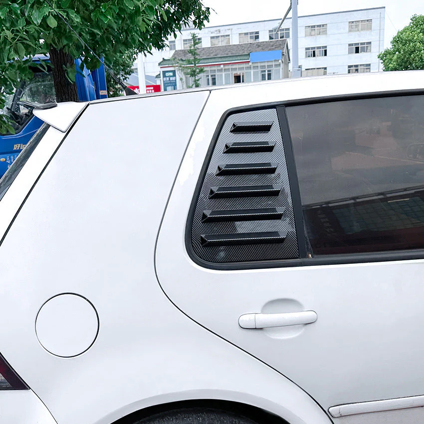 Car Rear Side Window Louver Shutter Cover for VW Golf MK4 1997-2006 - Image 8