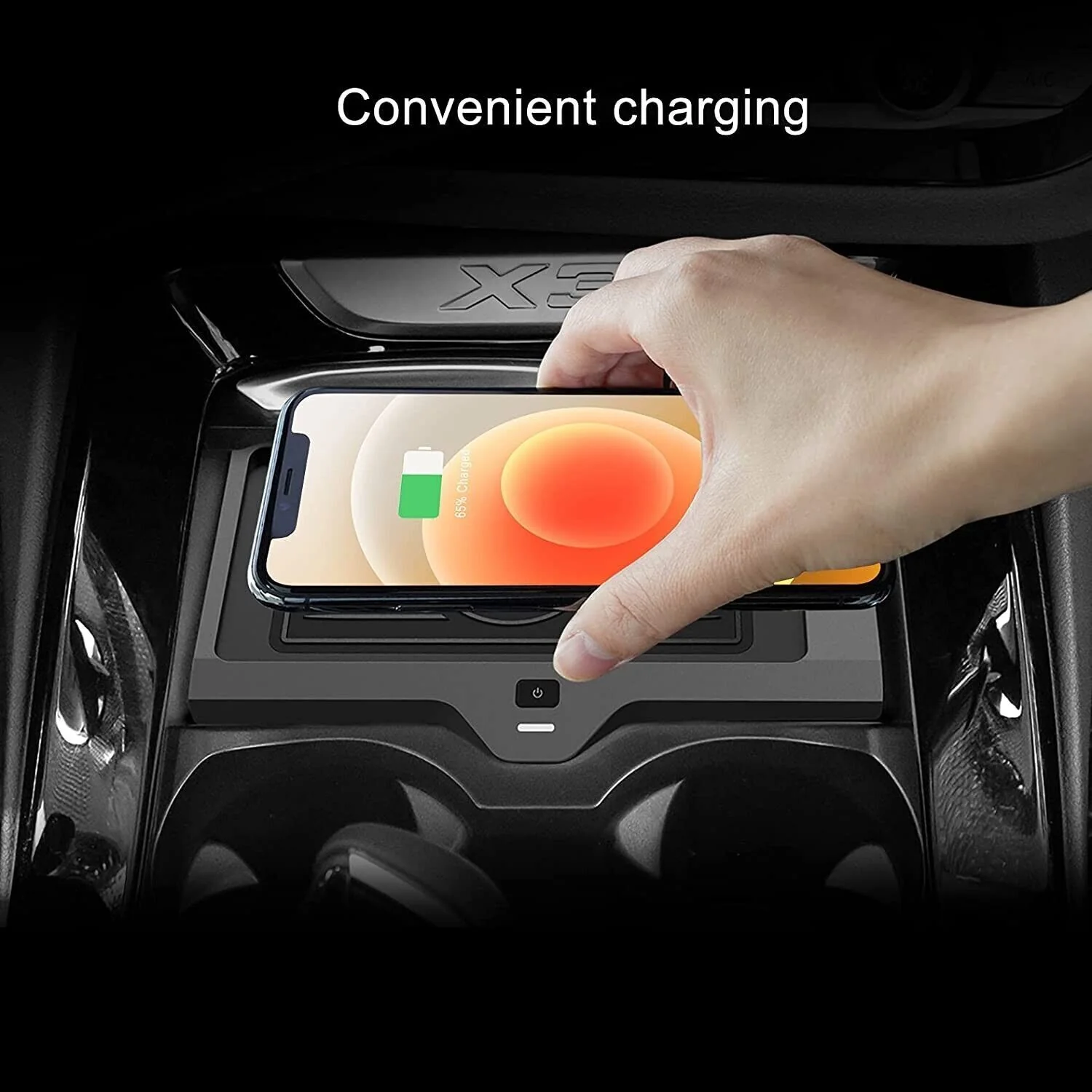 Car Wireless Charger Phone Qi Charging Station Pad for BMW X3 G01 X4 G02 2018-2023 - Image 4