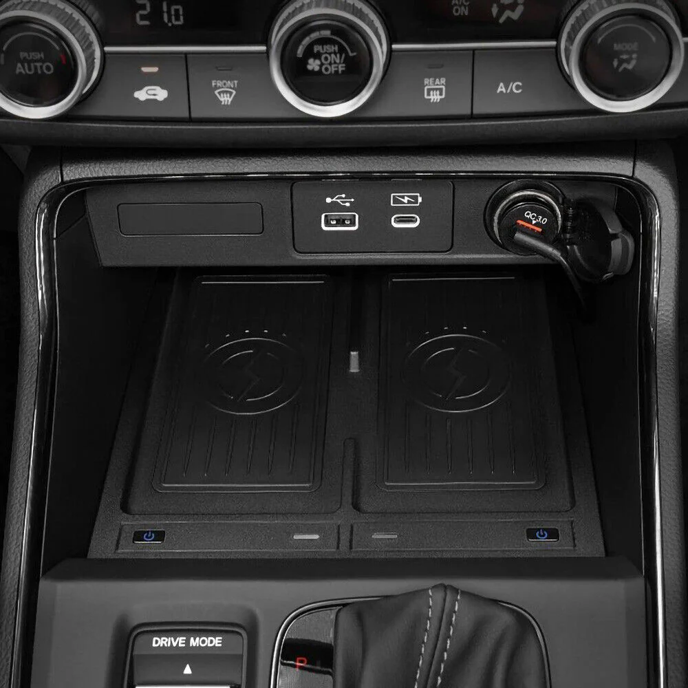 Car Wireless Phone Charger Fast Charging Pad For Honda CRV CR-V 2023-2026 - Image 5