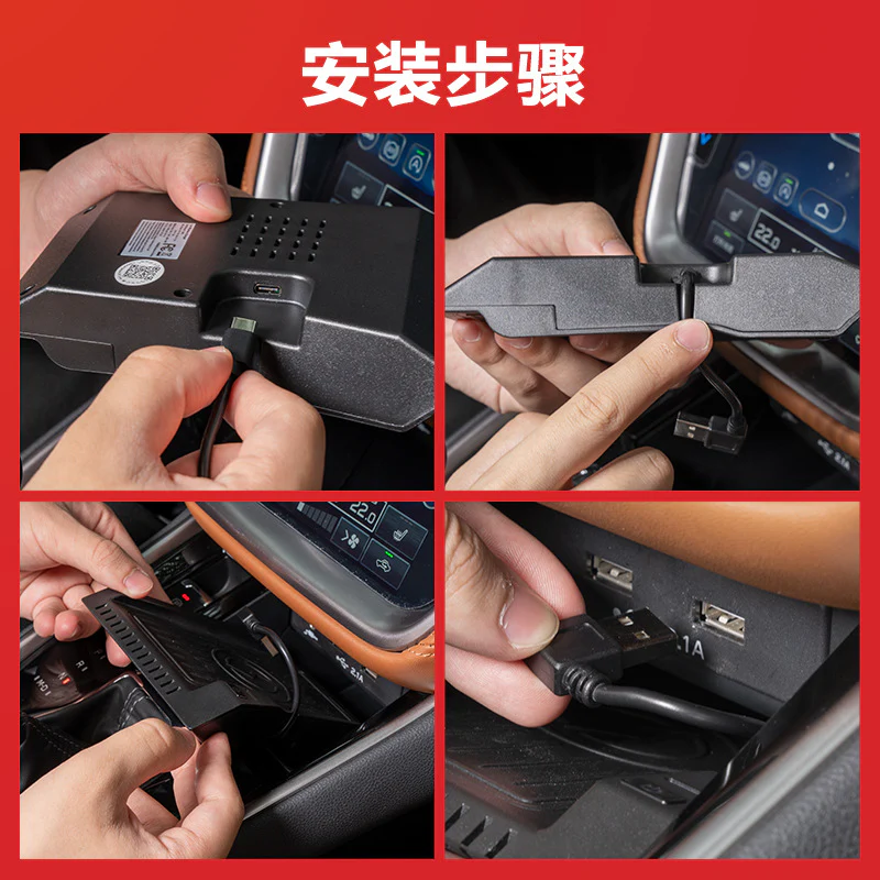 Car Wireless Phone Charger fit for Subaru Legacy Outback 2020-2024 Center Console - Image 3