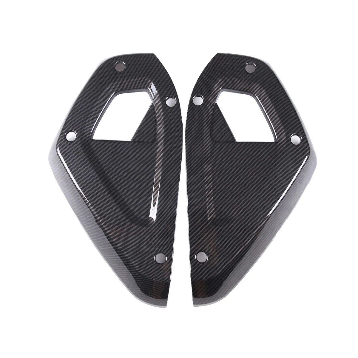 Carbon Fiber ABS Dashboard Side Panel Cover For Land Rover Defender 90 110 2020+ - Image 11