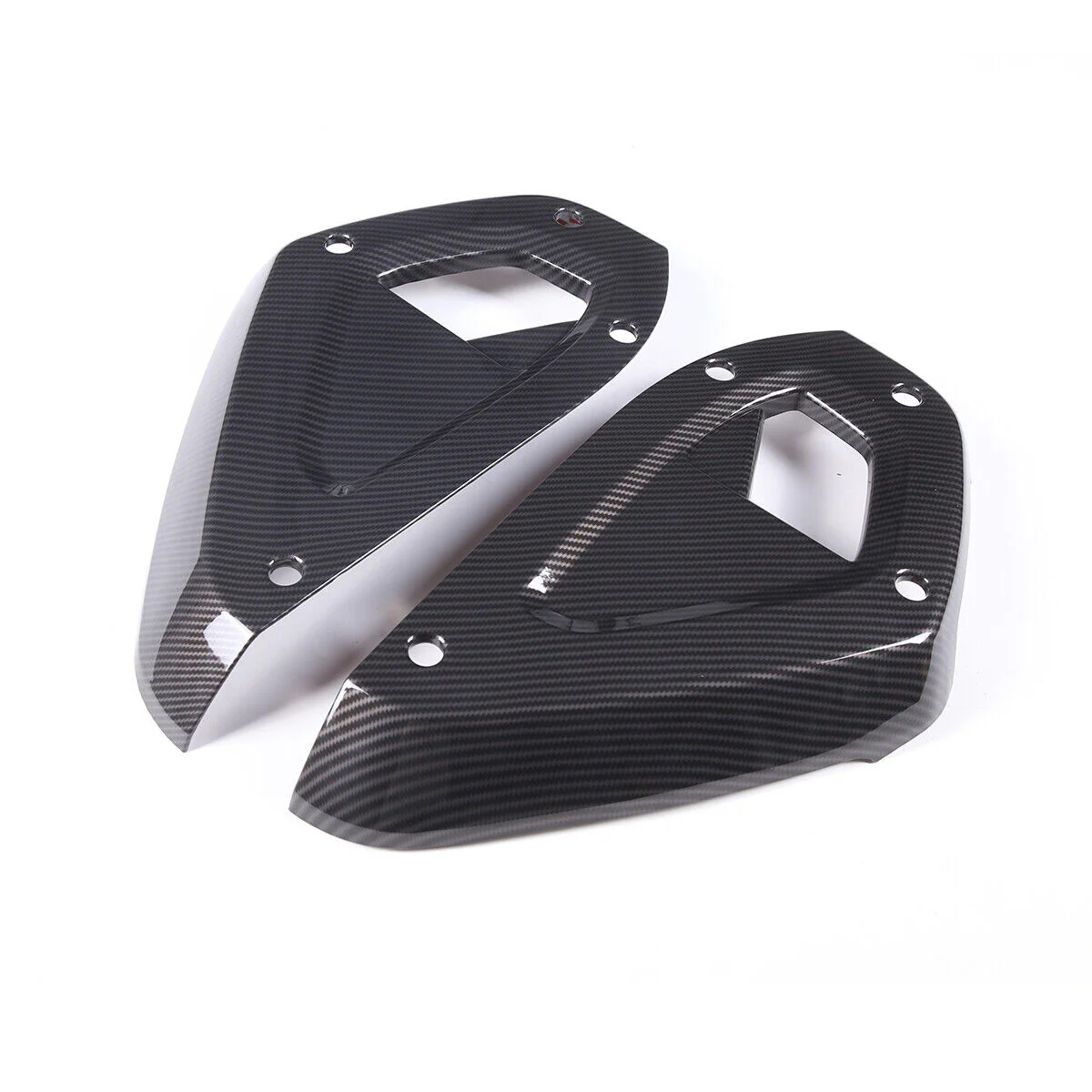 Carbon Fiber ABS Dashboard Side Panel Cover For Land Rover Defender 90 110 2020+ - Image 12