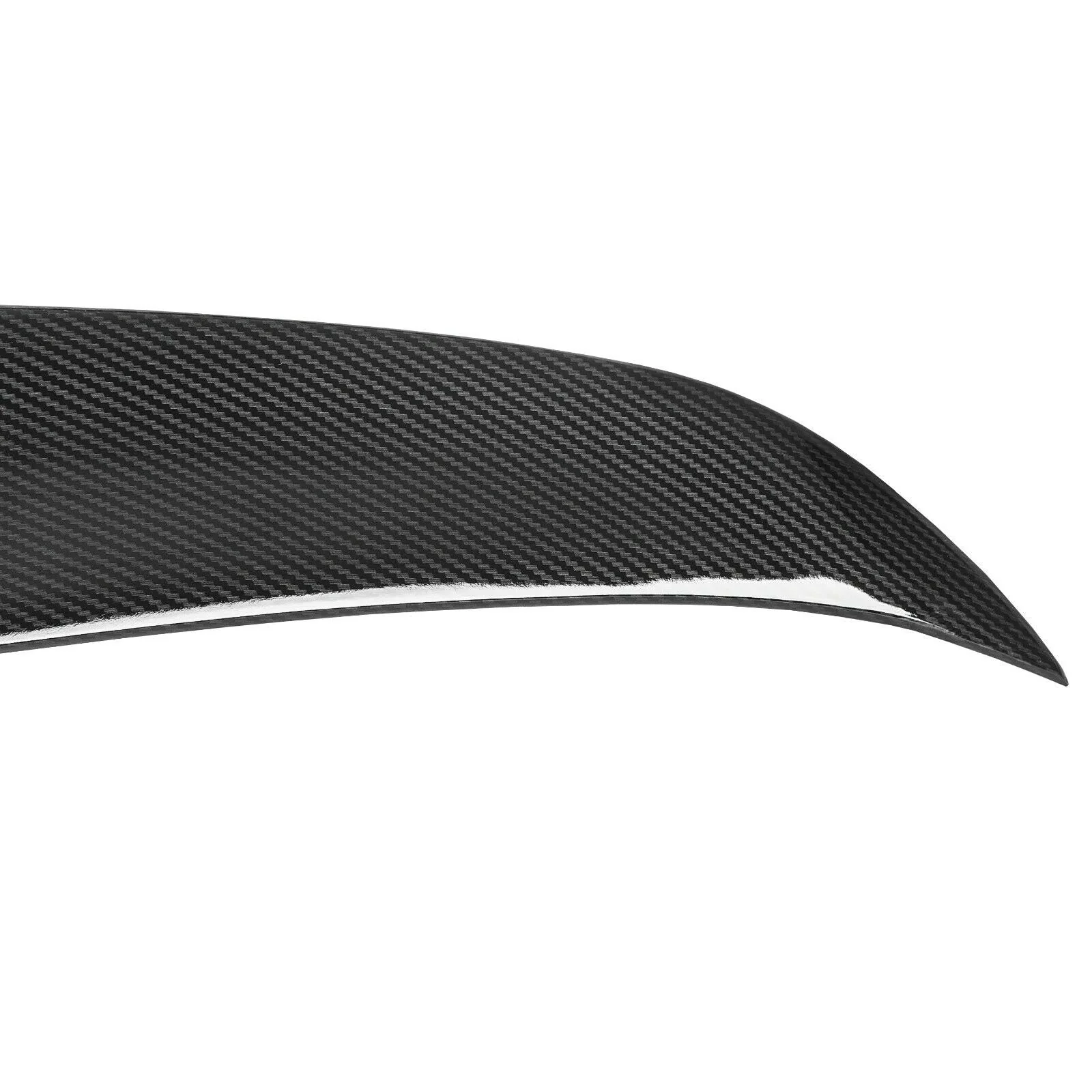 For 2009-2013 Infiniti G25 G37 Sedan Carbon Fiber Look Trunk Spoiler Wing - Image 9