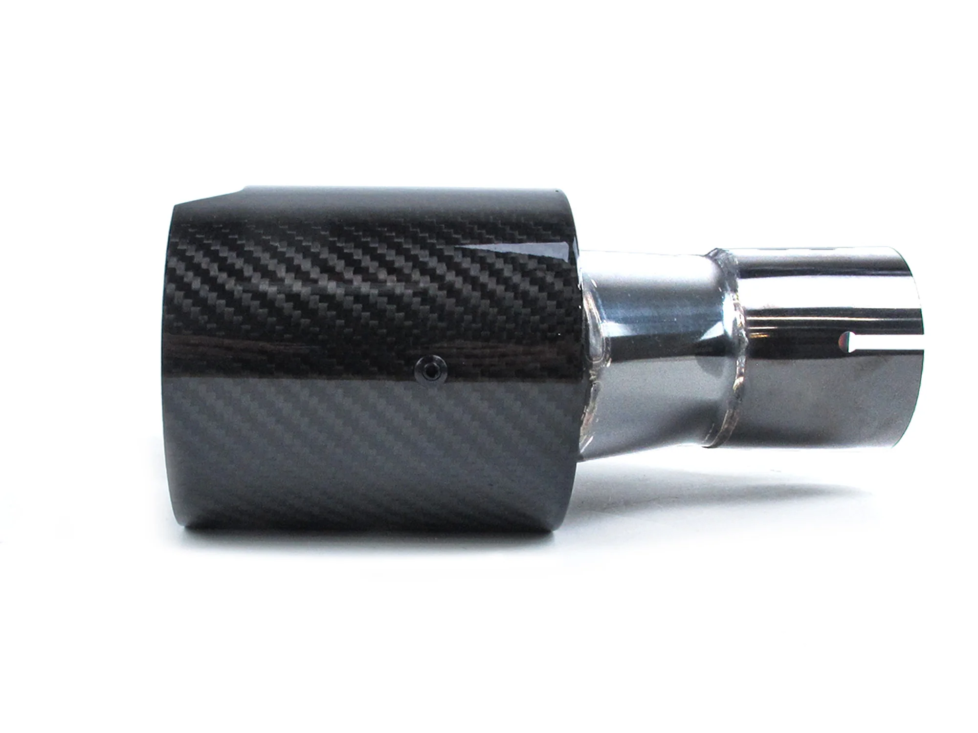 Dual 2.5" Inlet Carbon Exhaust Tip For BMW 5 Series E60 F10 528i 530i 540i 535i 2005-2016 - Image 13