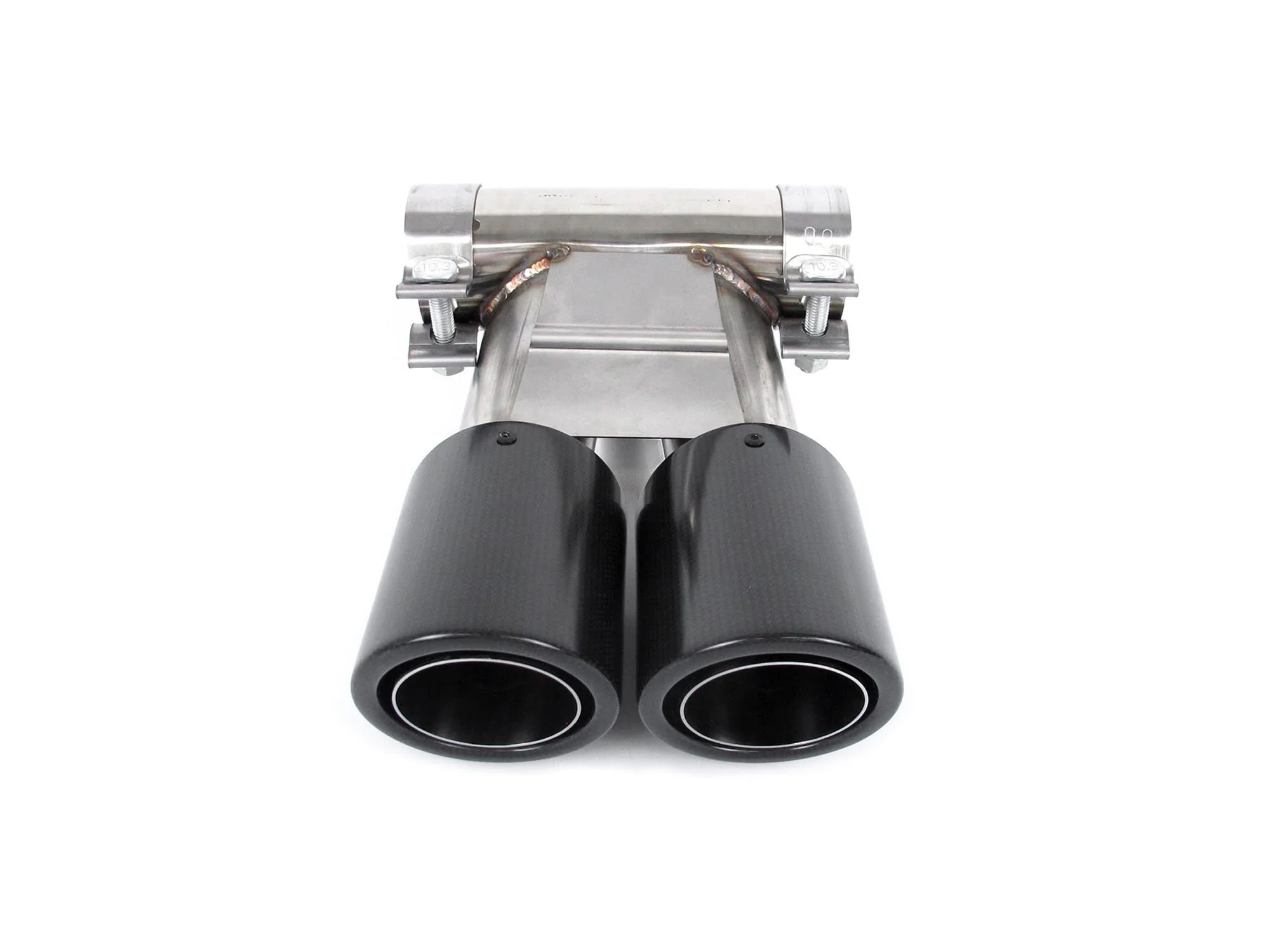 Matte Carbon Fiber Exhaust Tips For Porsche 718 Boxster Cayman S 982 2017-2023 - Image 3