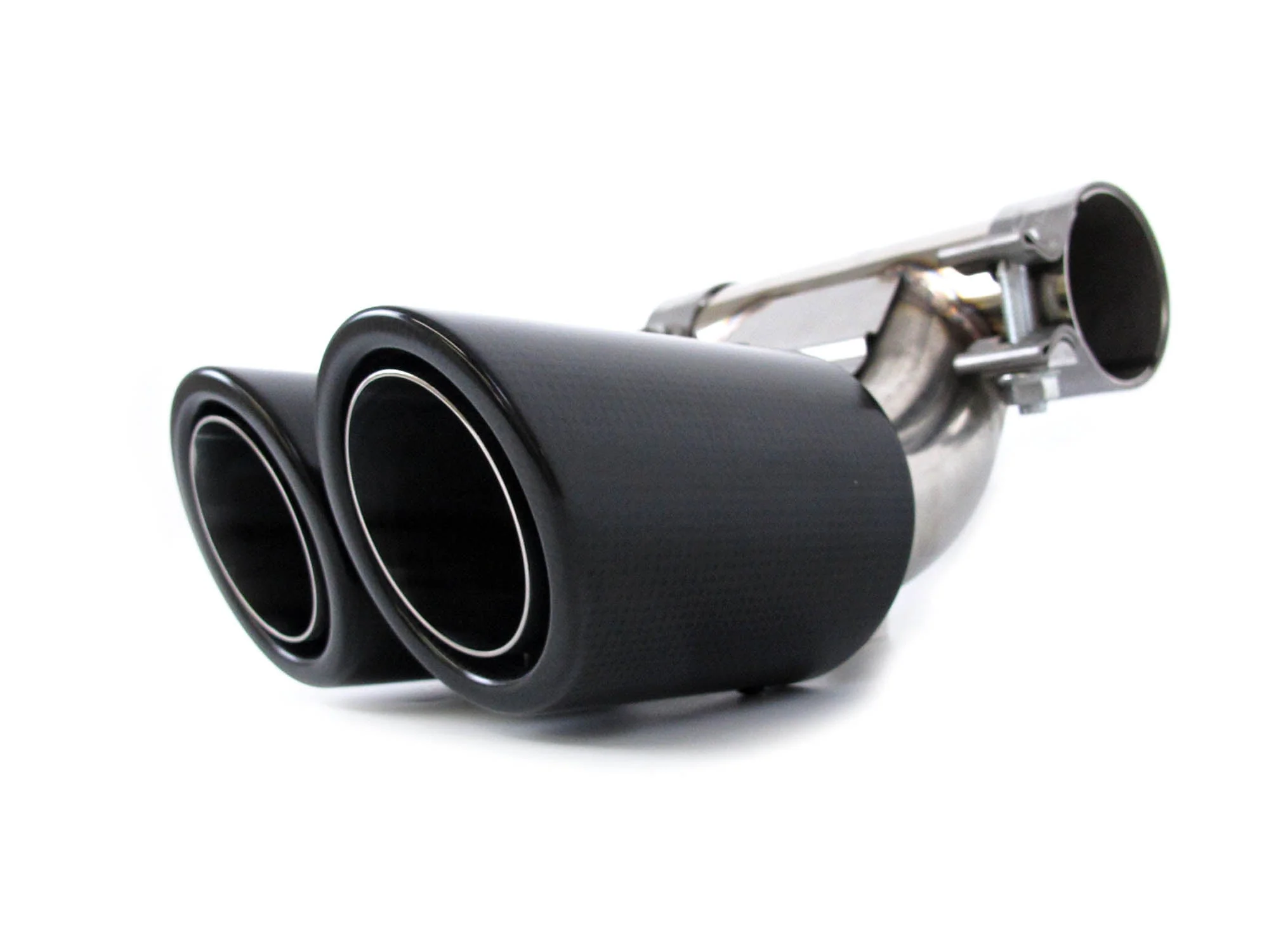 Matte Carbon Fiber Exhaust Tips For Porsche 718 Boxster Cayman S 982 2017-2023 - Image 6