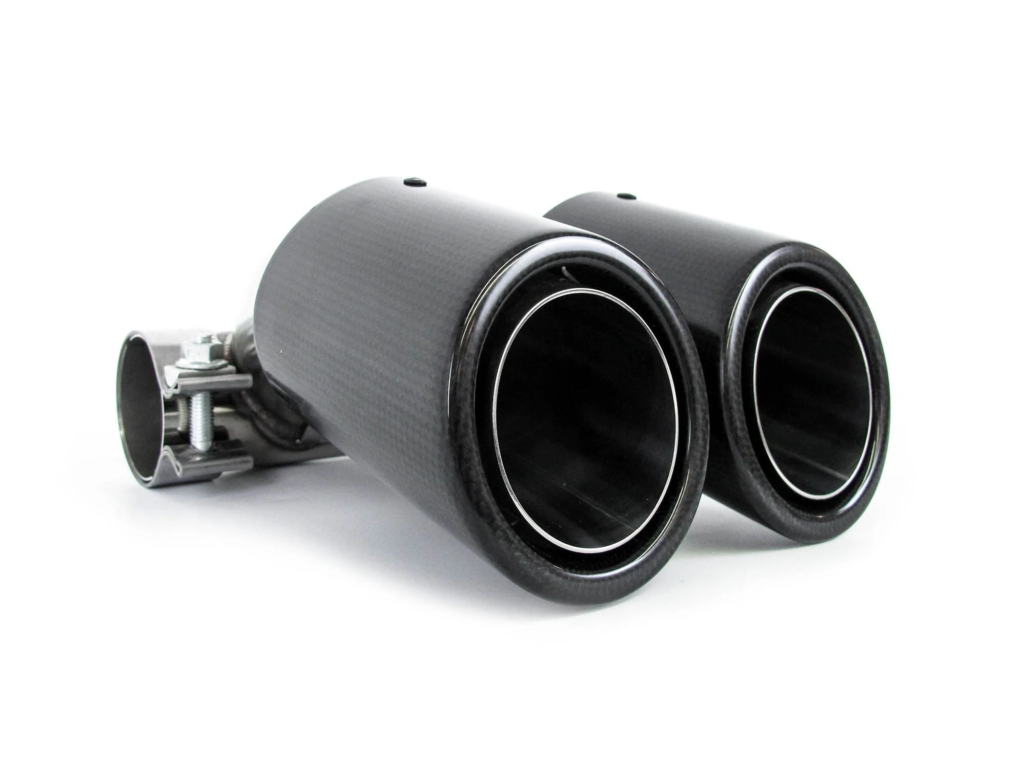 Matte Carbon Fiber Exhaust Tips For Porsche 718 Boxster Cayman S 982 2017-2023 - Image 8