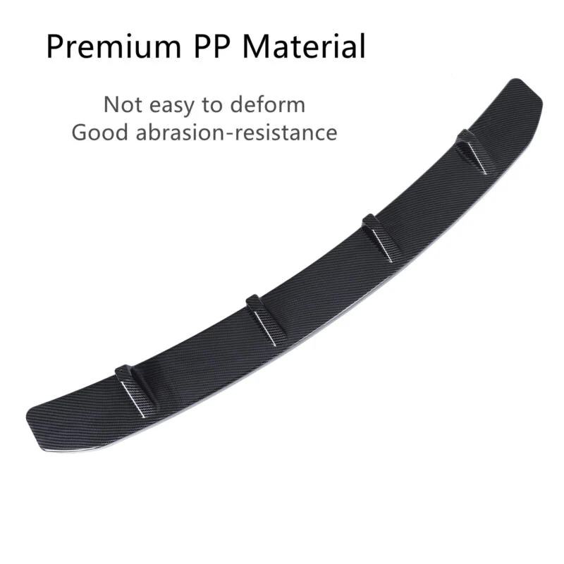 Carbon Look Front Lip Splitter for BMW X3 G01 X4 G02 2018-2021 - Image 4