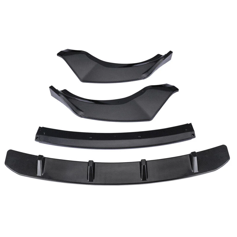 Carbon Look Front Lip Splitter for BMW X3 G01 X4 G02 2018-2021 - Image 5