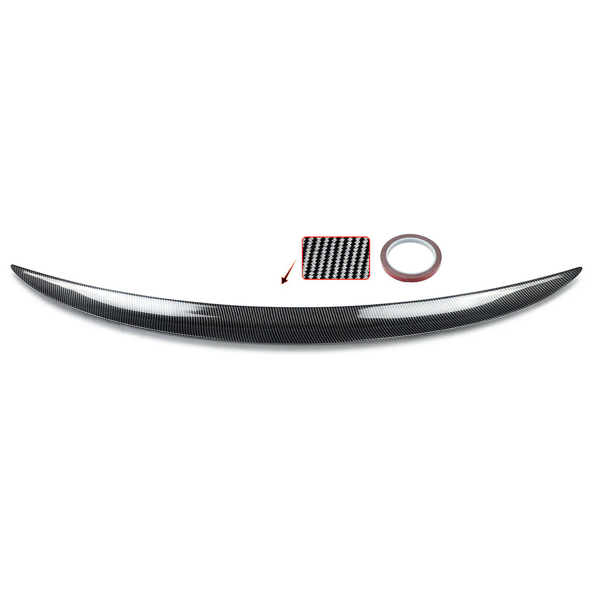 Carbon Fiber Look Highkick Spoiler For BMW 7 Series G11 G12 2016-2023 - Image 6