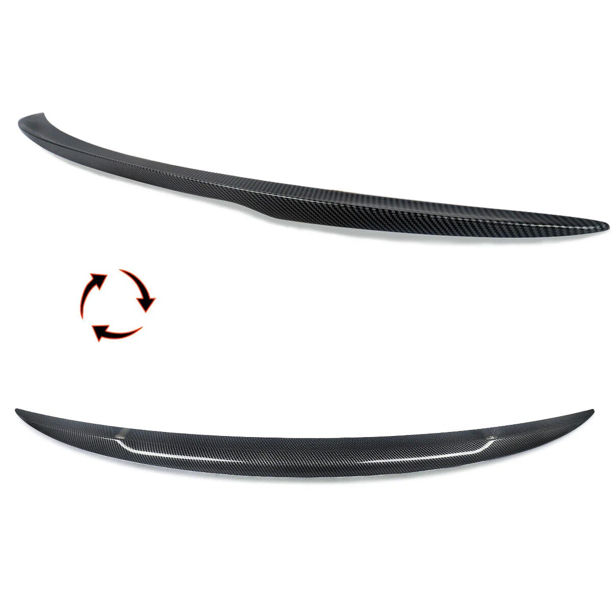 Carbon Fiber Look Highkick Spoiler For BMW 7 Series G11 G12 2016-2023 - Image 8