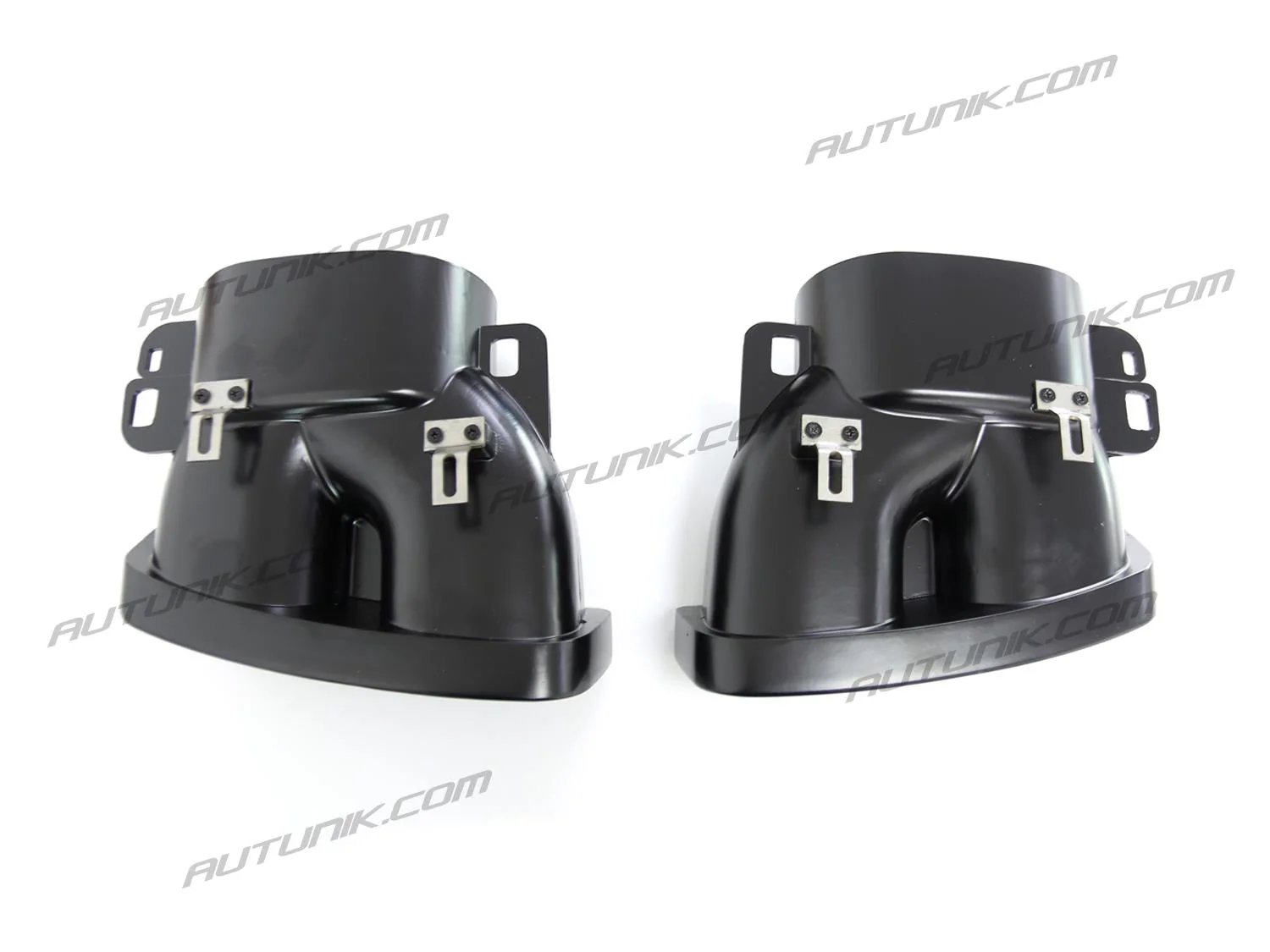 Carbon Fiber Style Rear Diffuser+ Black Exhaust Tips for 2015-2021 Mercedes W205 C300 C450 C43 C300 Sedan AMG Bumper - Image 12