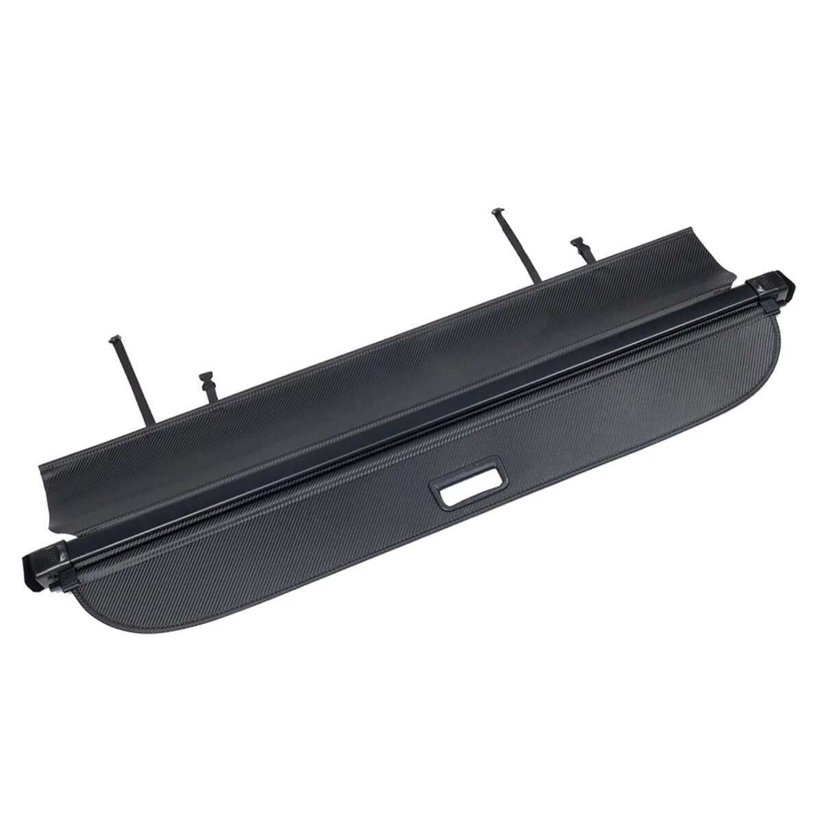 Carbon Fiber Look Retractable Cargo Cover For Subaru Forester 2019–2024 Rear Trunk Shade - Image 8