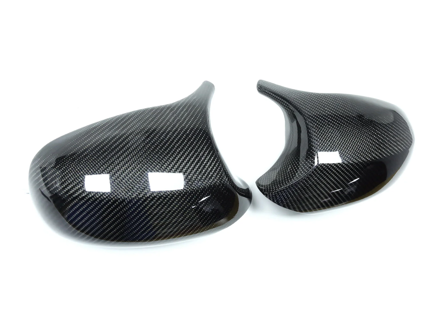 For BMW E90 E91 E92 E93 LCI Real Carbon Fiber Side Mirror Cover Caps Replacement - Image 8