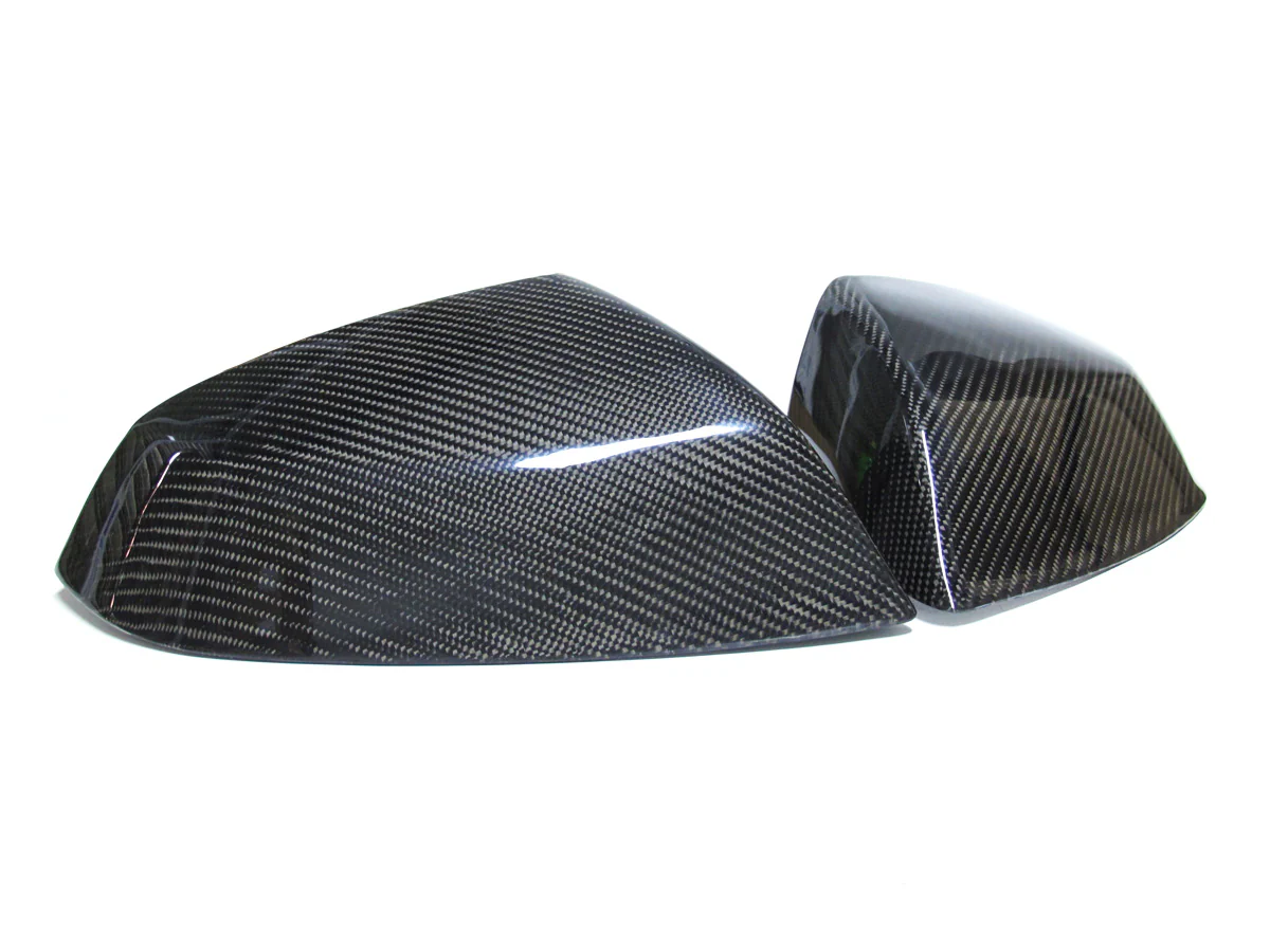 Real Carbon Fiber Mirror Caps Replacement for Audi Q5 SQ5 Q7 2018-2025 - Image 14
