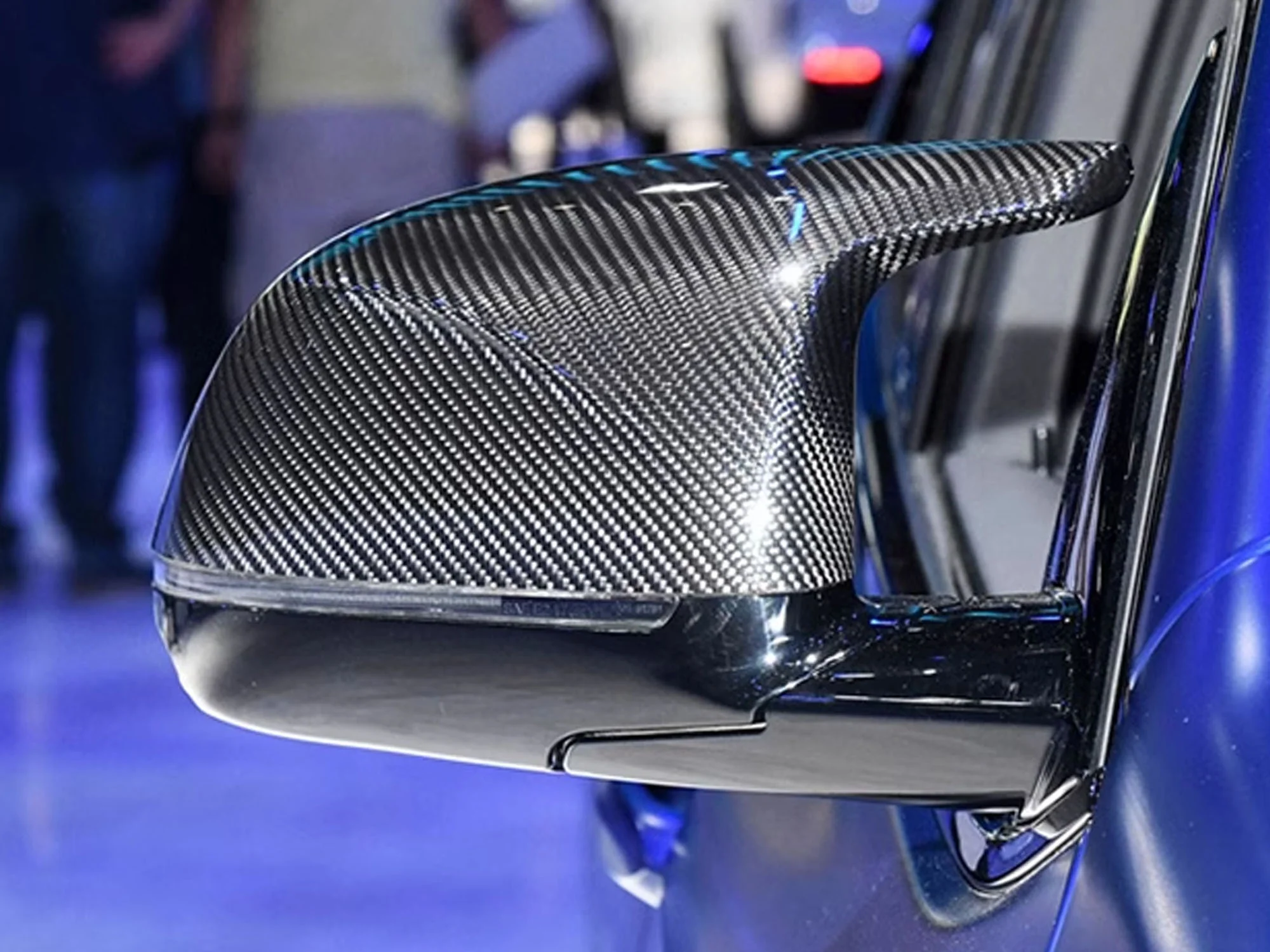 Carbon Fiber Mirror Cover for BMW F97 X3M F98 X4M F95 X5M F96 X6M 2020-2024 - Image 4